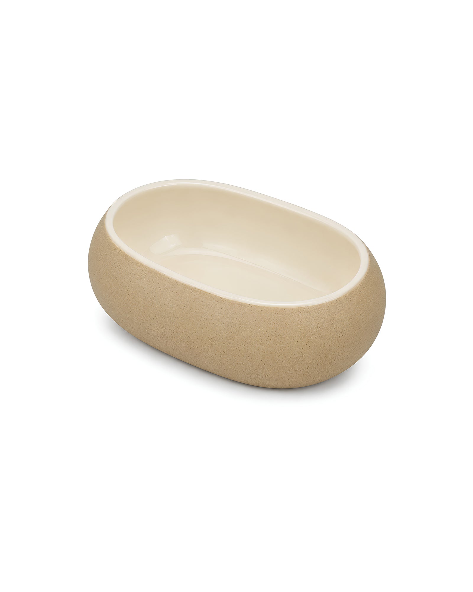 Earthen Soul Oval Set | 3 Oval Bowls | Earth Porcelain