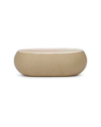 Earthen Soul Oval Set | 3 Oval Bowls | Earth Porcelain