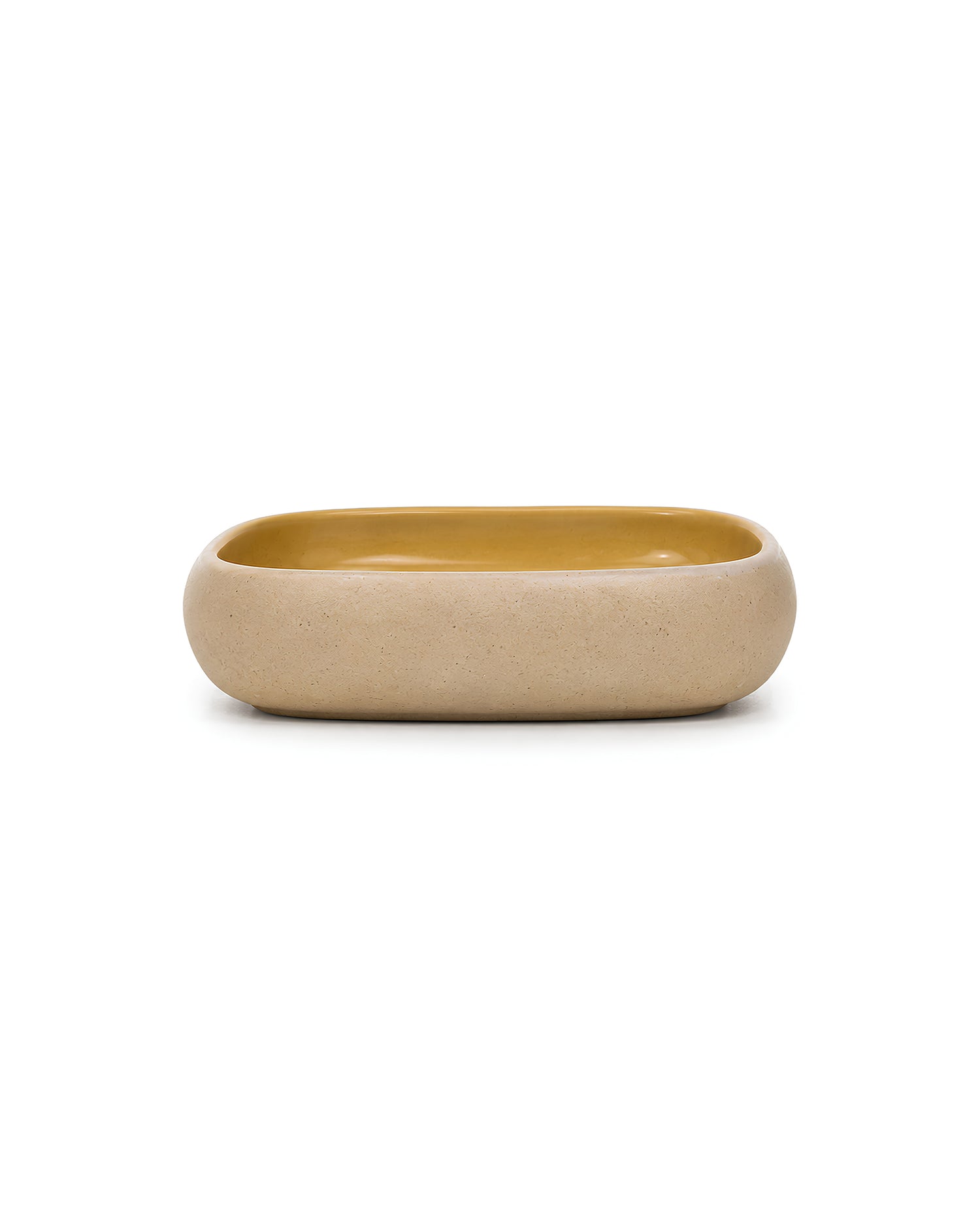 Earthen Soul Recta Set | 3 Rectangle Bowls | Earth Porcelain