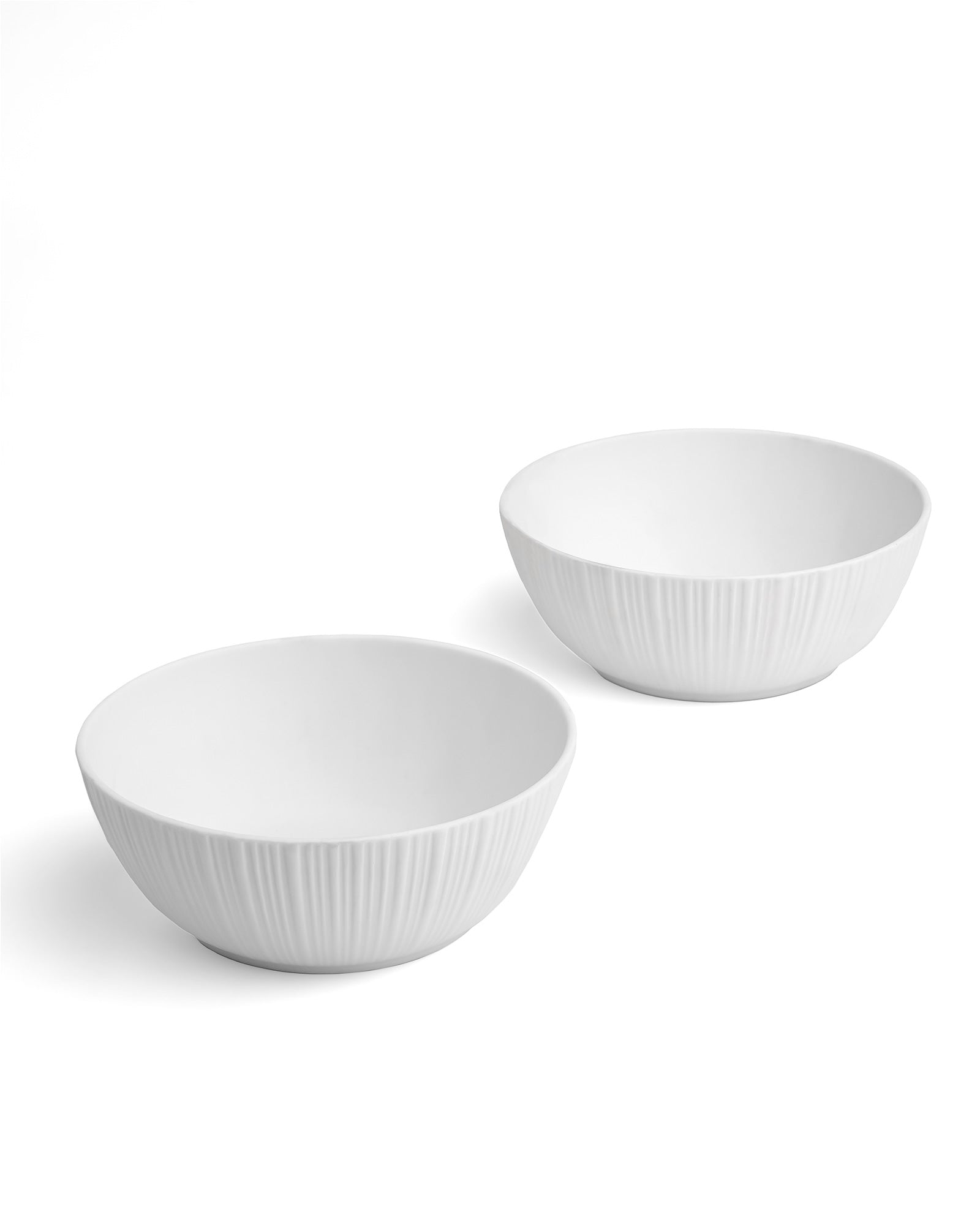 Vogue Porcelain Set | 4 Conical Mugs &amp; 2 Coupe Bowls