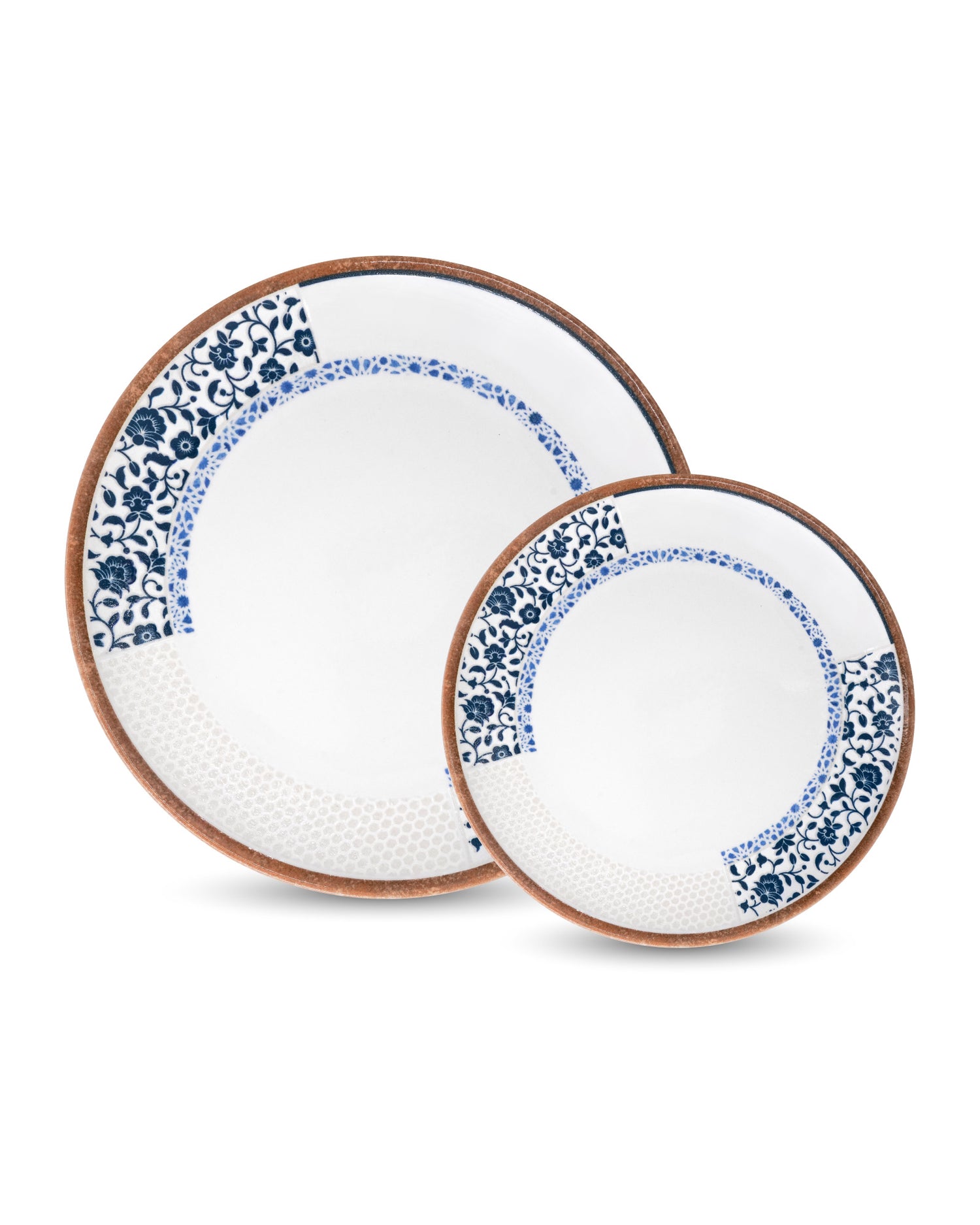 20 Pcs || Pixel Collection Dinnerware - Honeycomb Majesty