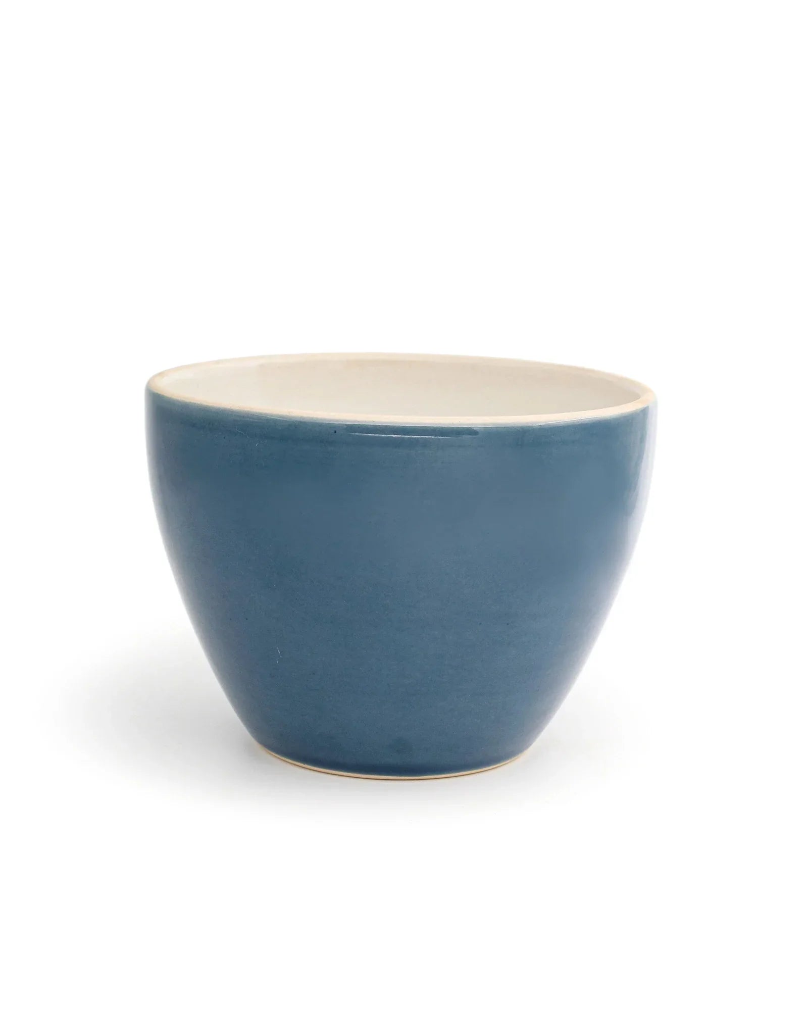 Elemental Shades Deep Bowl – Matte Stoneware Serving Bowl in Earthy Tones - Vola Global