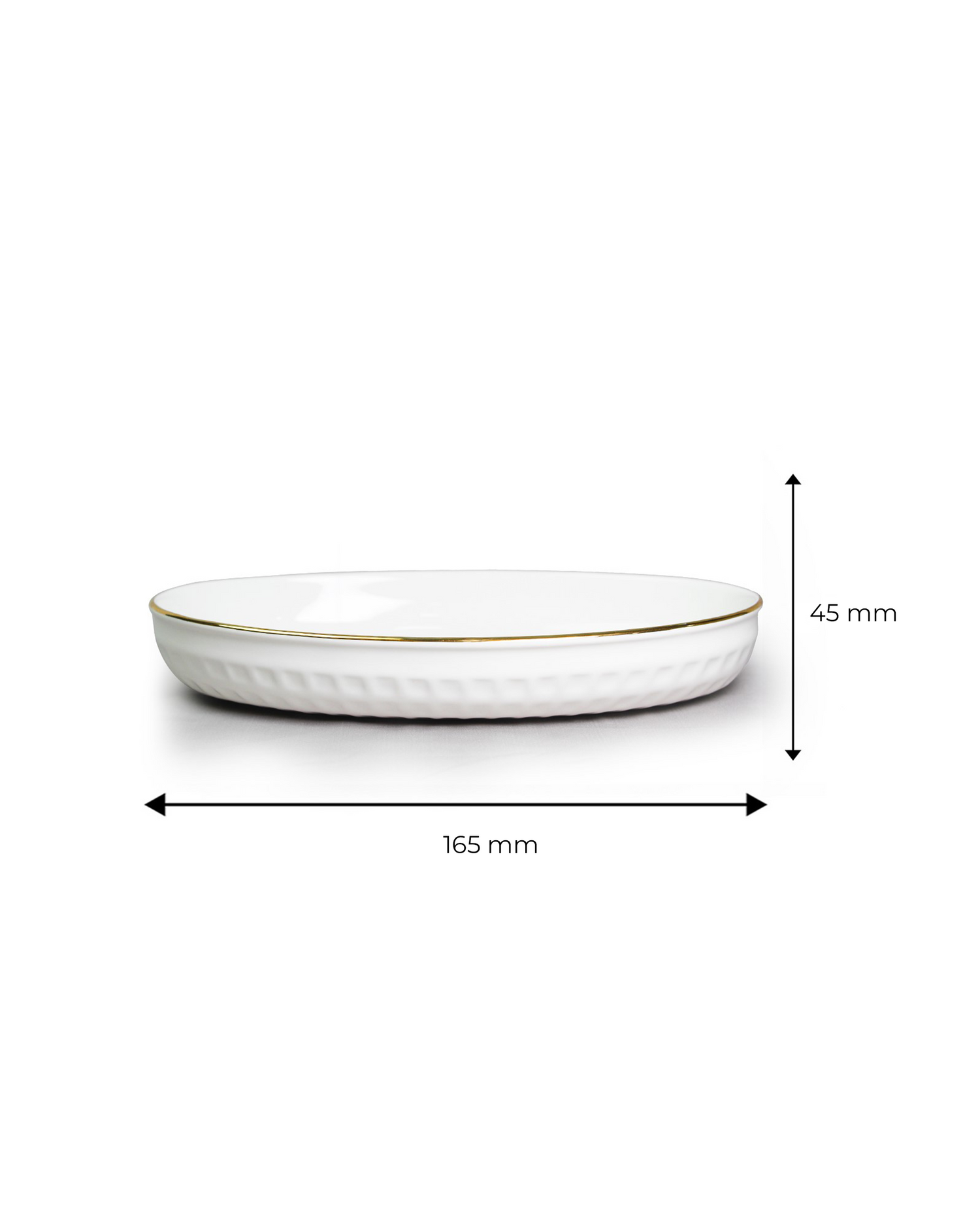 Regalia Series- Snack Set of 3 (1 Serving Platter with 2 Dip Bowls)