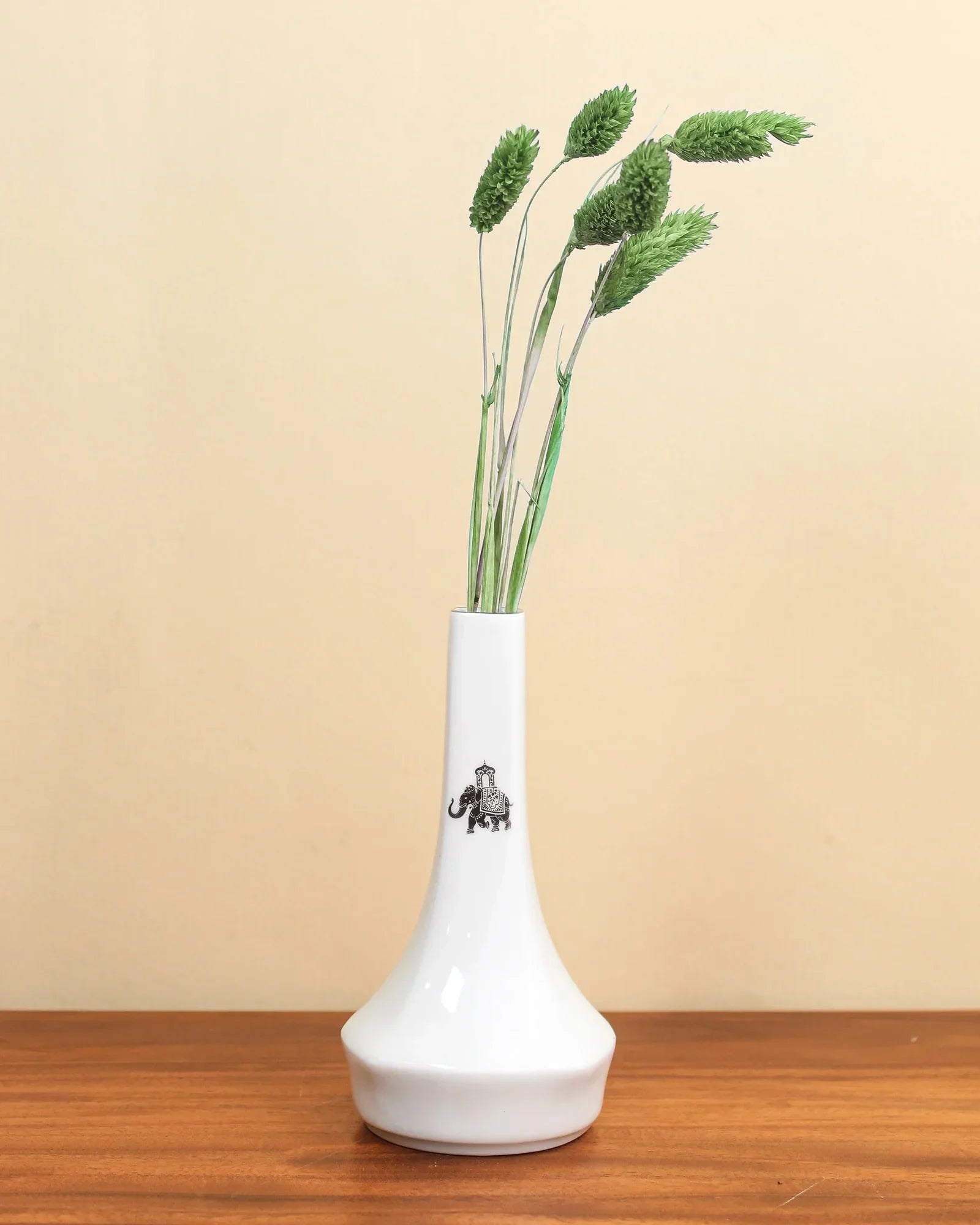 Gaj Modern Decorative Flower Vase – Elegant Fine Porcelain Home Accent - Vola Global