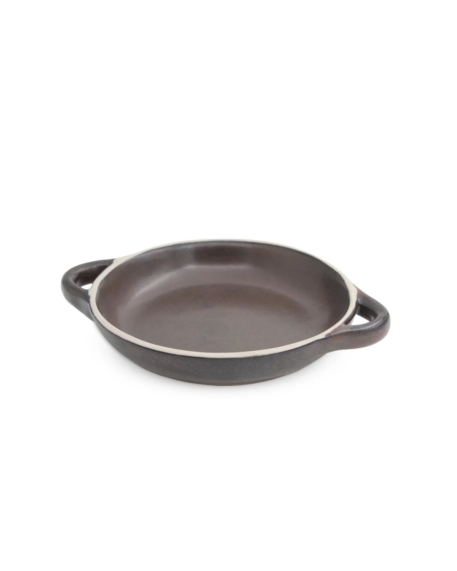 Scoria Pattern Stoneware Dish – Textured Serveware for Snacks &amp; Starters - Vola Global
