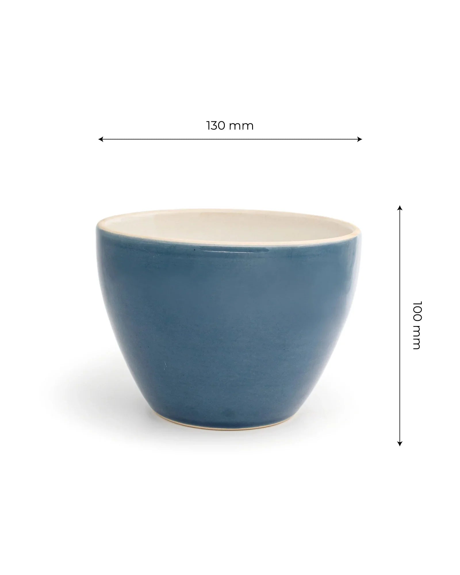 Elemental Shades Deep Bowl – Matte Stoneware Serving Bowl in Earthy Tones - Vola Global
