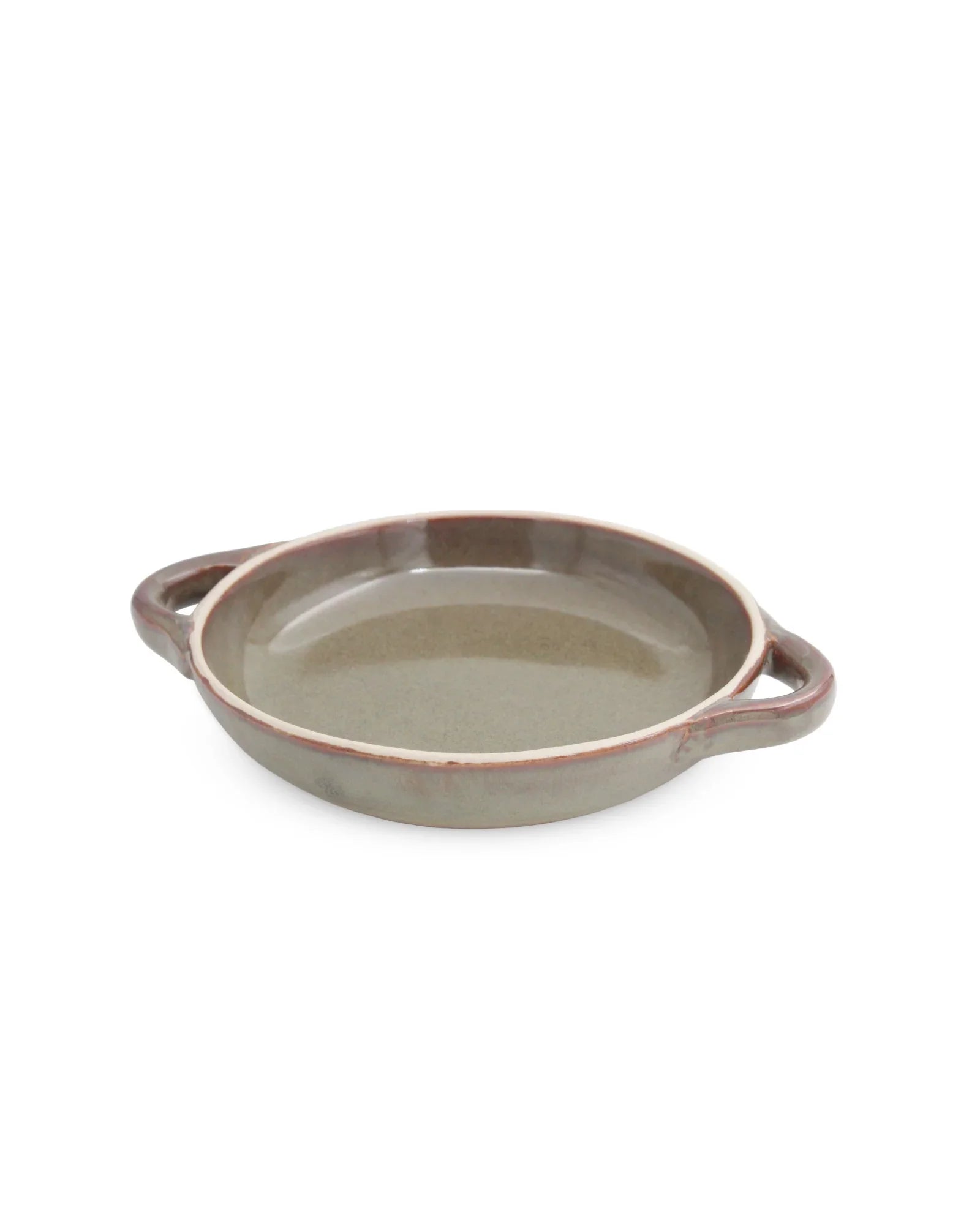 Scoria Pattern Stoneware Dish – Textured Serveware for Snacks &amp; Starters - Vola Global