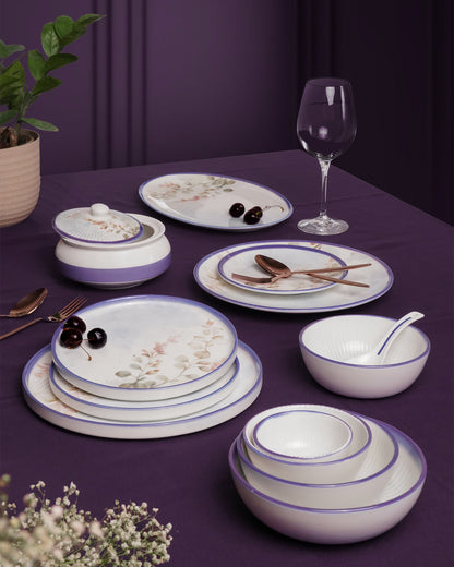 20 Pcs || Pixel Collection Dinnerware - Aspen Blue