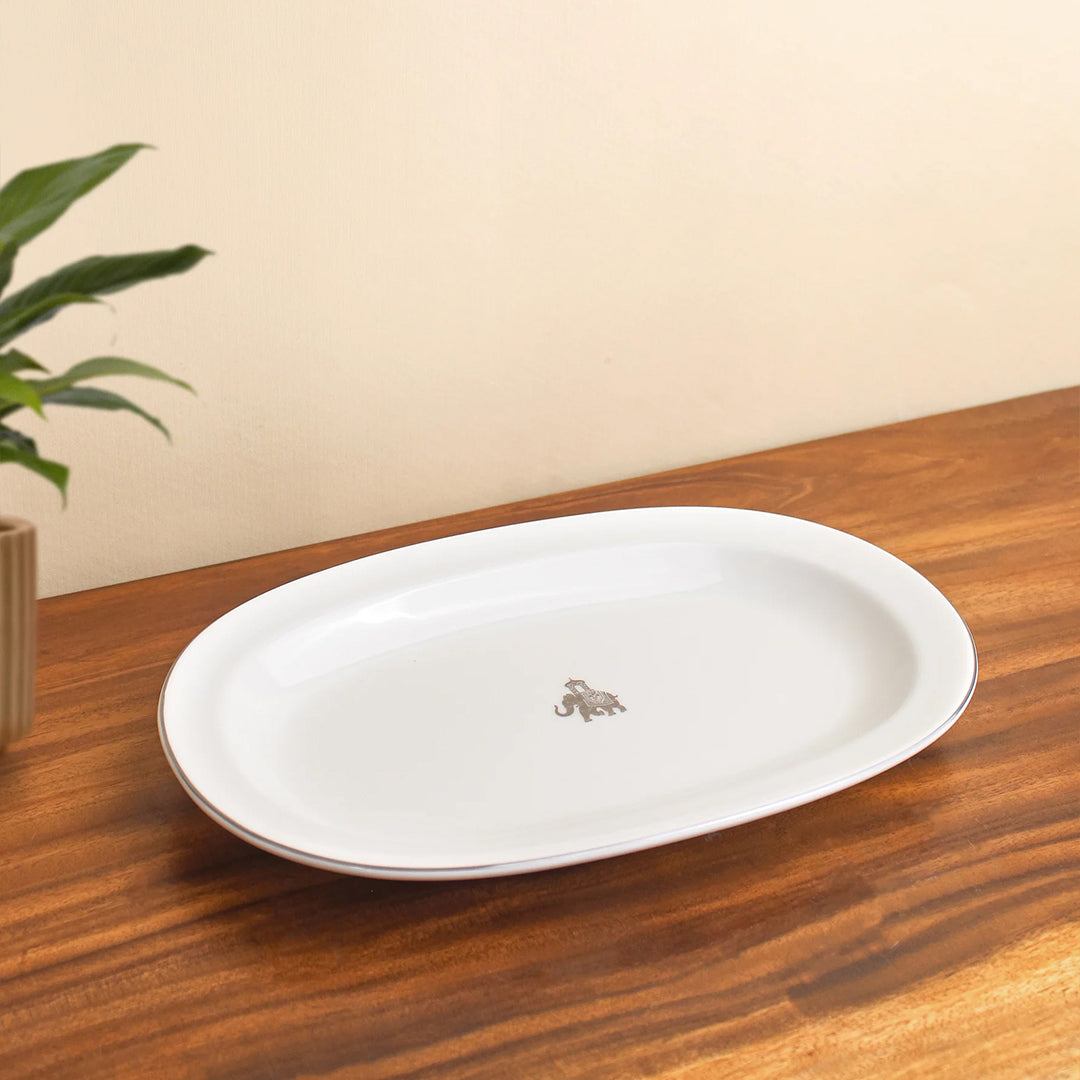 Gaj Oval Platter - Single pc (Large)