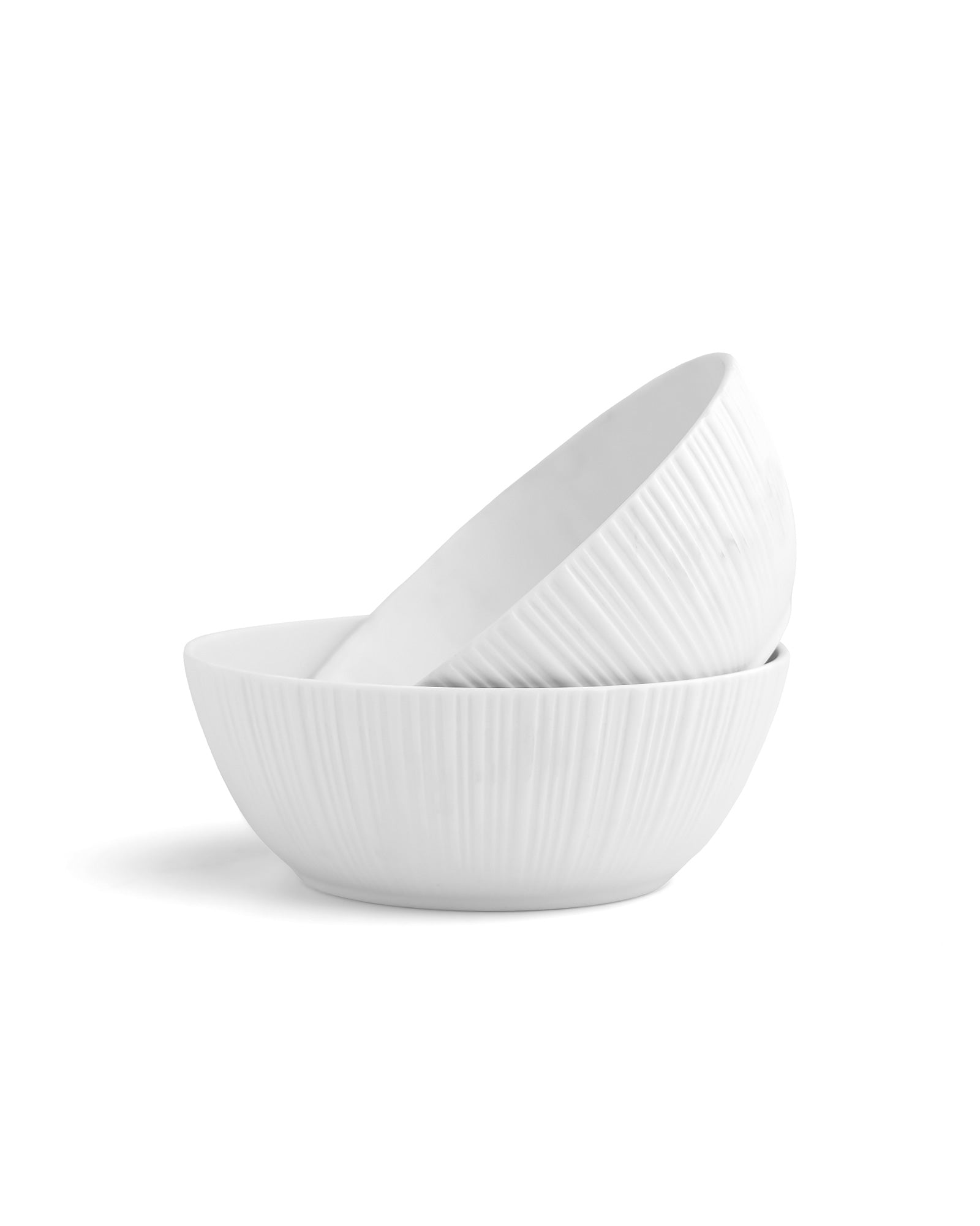 Vogue Porcelain Set | 4 Conical Mugs &amp; 2 Coupe Bowls