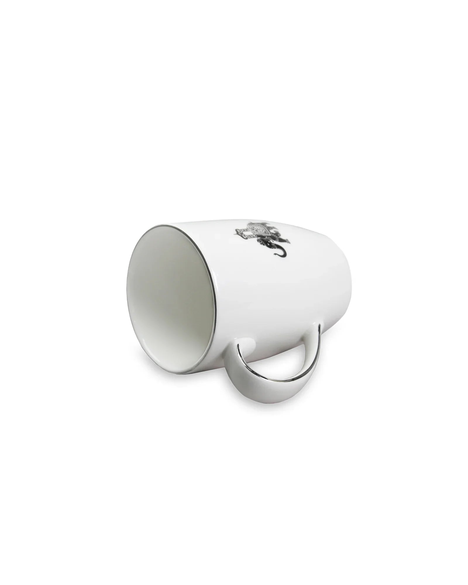 Gaj Mugs Set of 2 – 230 ml Fine Porcelain Coffee Mugs with Elephant Design - Vola Global