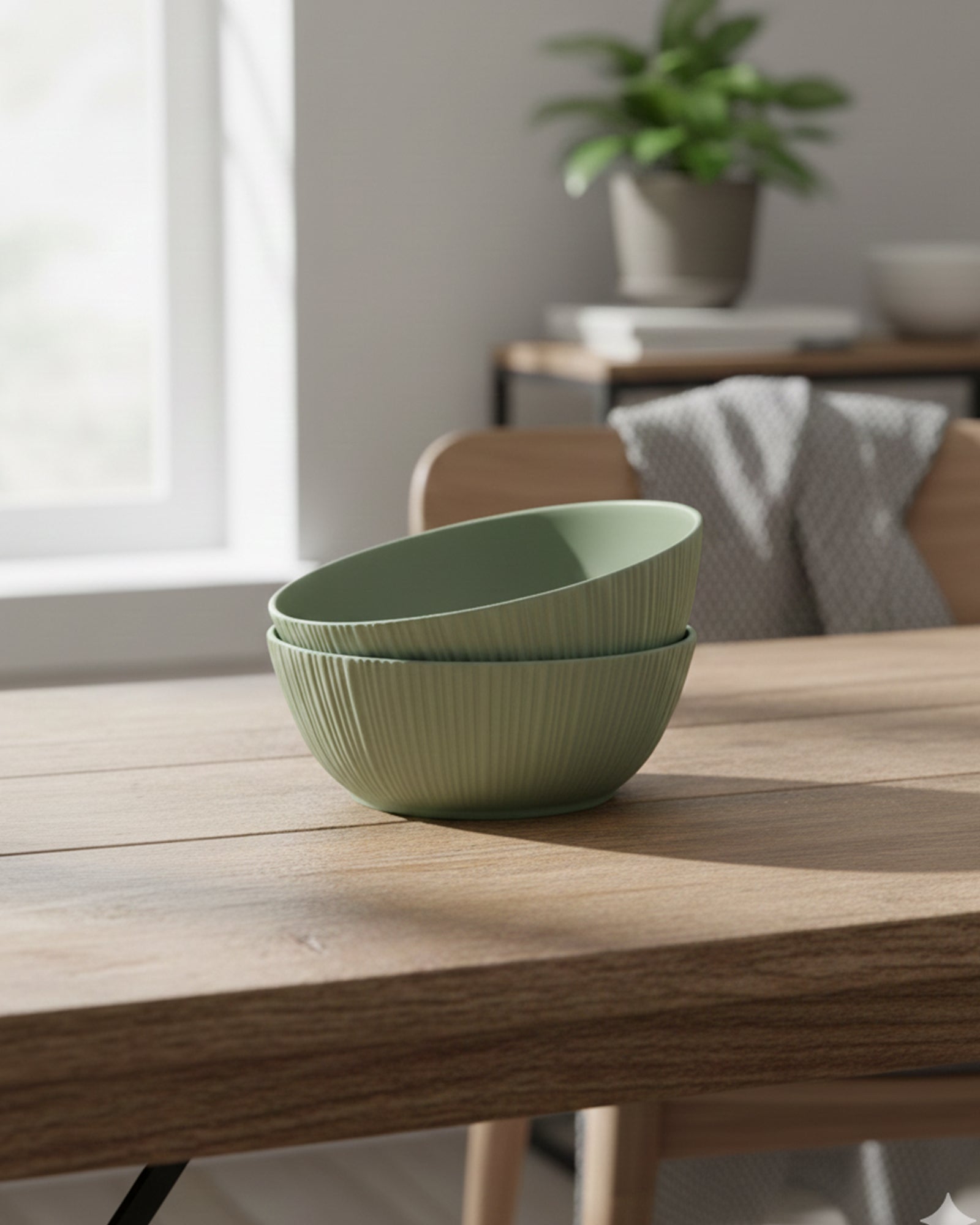 Vogue Coupe Fine Porcelain Bowls Set – Multi-Use Light Bowls with Minimal Modern Design