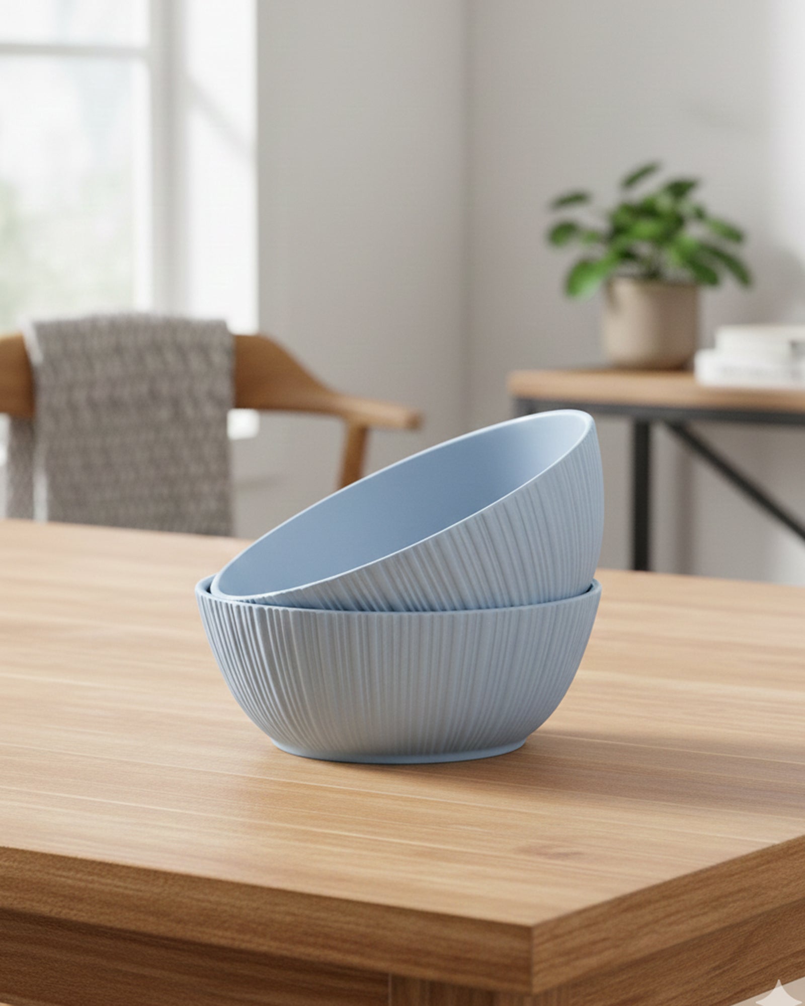 Vogue Coupe Fine Porcelain Bowls Set – Multi-Use Light Bowls with Minimal Modern Design