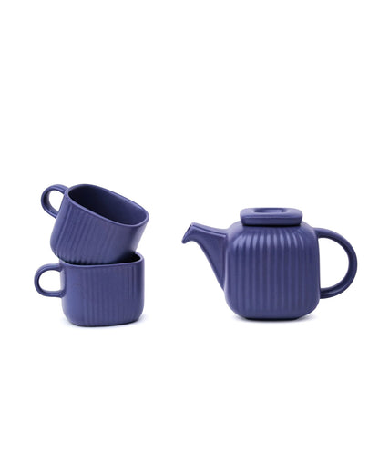 Opaque blue || Bloom Tea Trio: Elevate Your Tea Time