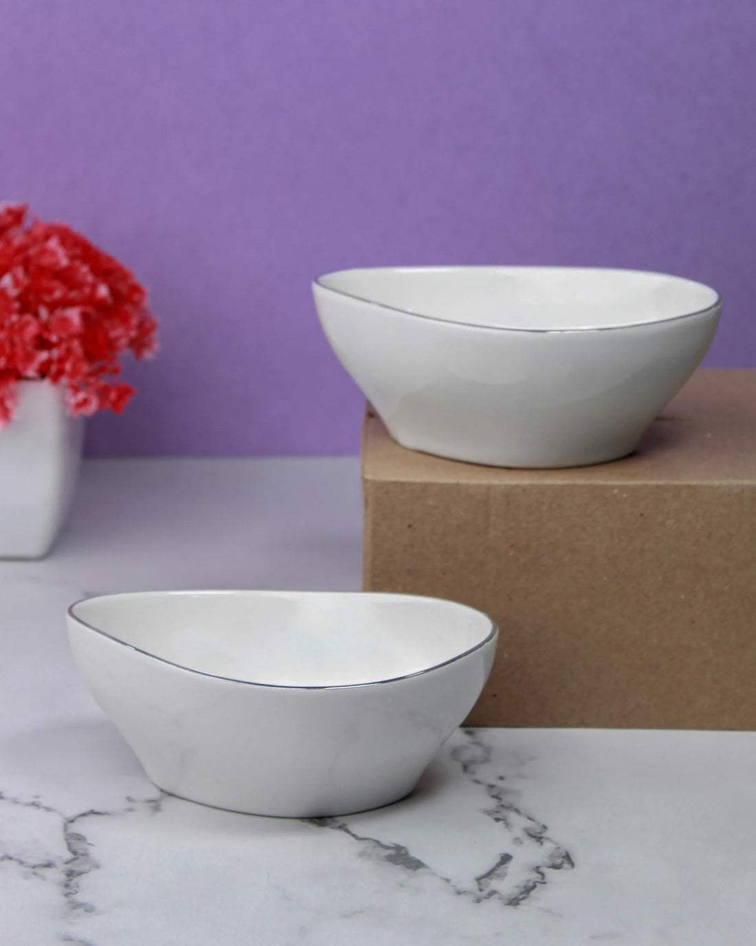 Ḿyur - Triangle Bowl - 14cm - Set of 2