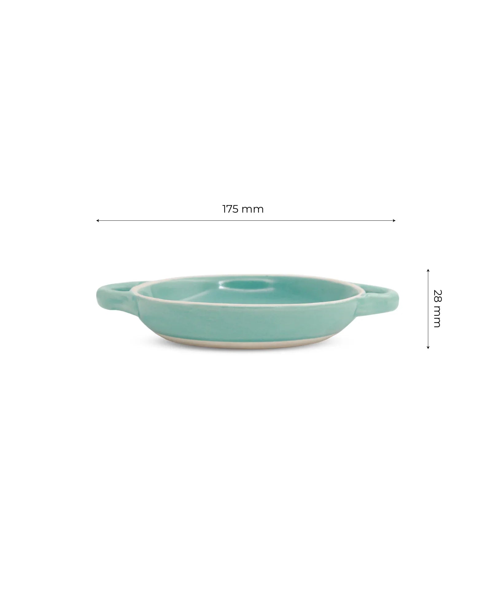 Scoria Pattern Stoneware Dish – Textured Serveware for Snacks &amp; Starters - Vola Global