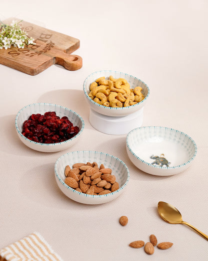 Savannah / Set of 4 || Pixel Collection Coupe Bowl_12cm