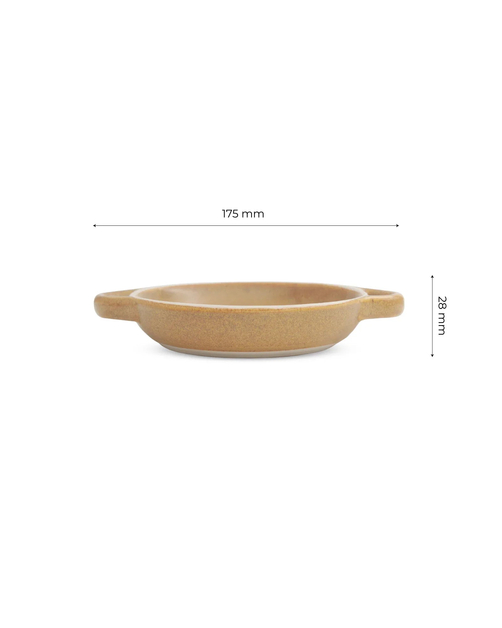 Scoria Pattern Stoneware Dish – Textured Serveware for Snacks &amp; Starters - Vola Global