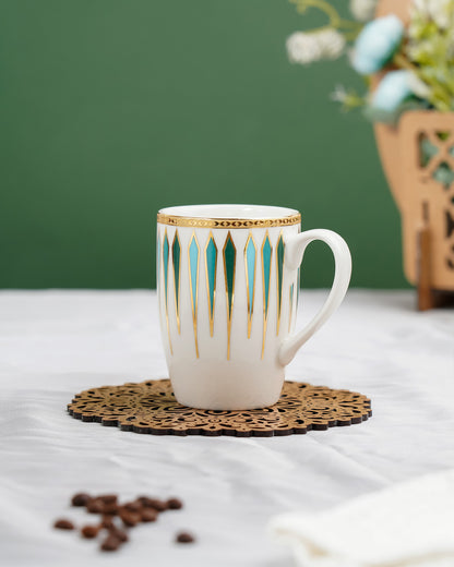 Ocean Breeze || Diamond Dash Mug Set of 2 _ Elevate Every Sip with Timeless Elegance