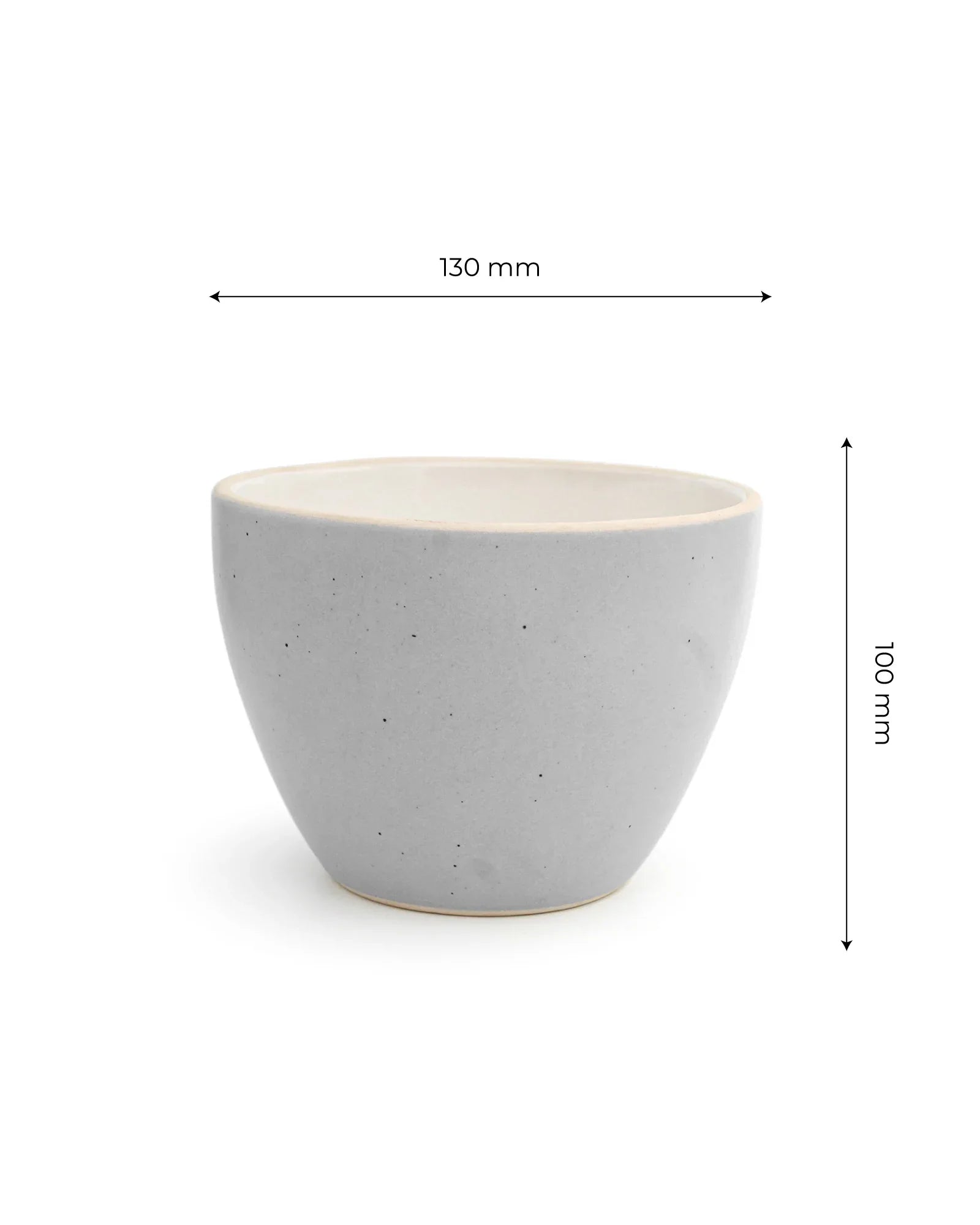 Elemental Shades Deep Bowl – Matte Stoneware Serving Bowl in Earthy Tones - Vola Global