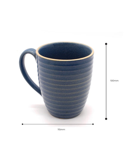 MEDIUM TEAL / Single * 300ml || Organic Porcelain Coffee Mug | Natural Colors