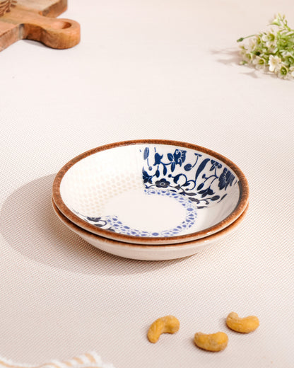 Honeycomb / Set of 2 || Pixel Collection Chat Plate_Set of 2