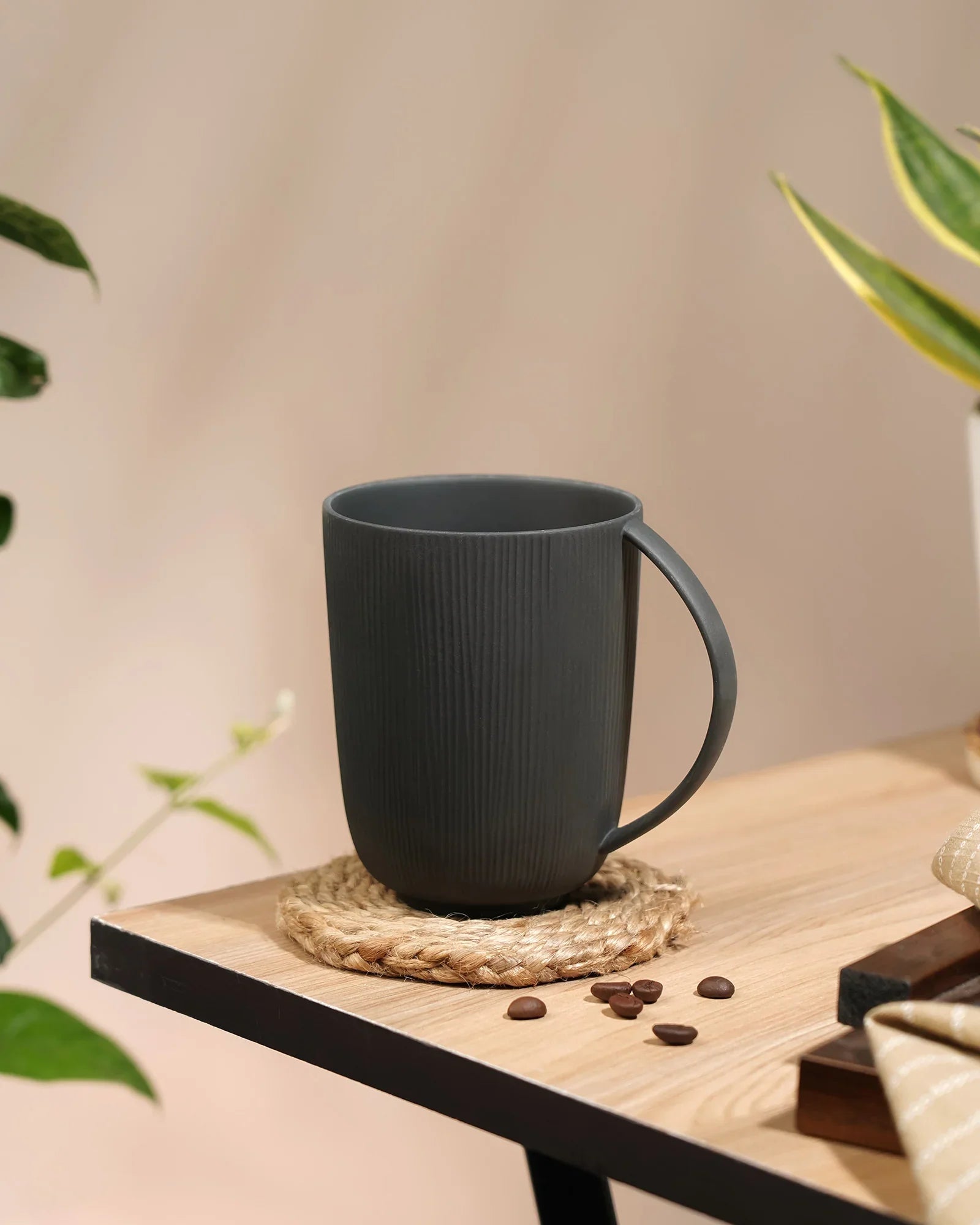 Vogue Series Conical Fine Porcelain Mug Set of 2 – Elegant Mugs for Tea &amp; Coffee - Vola Global