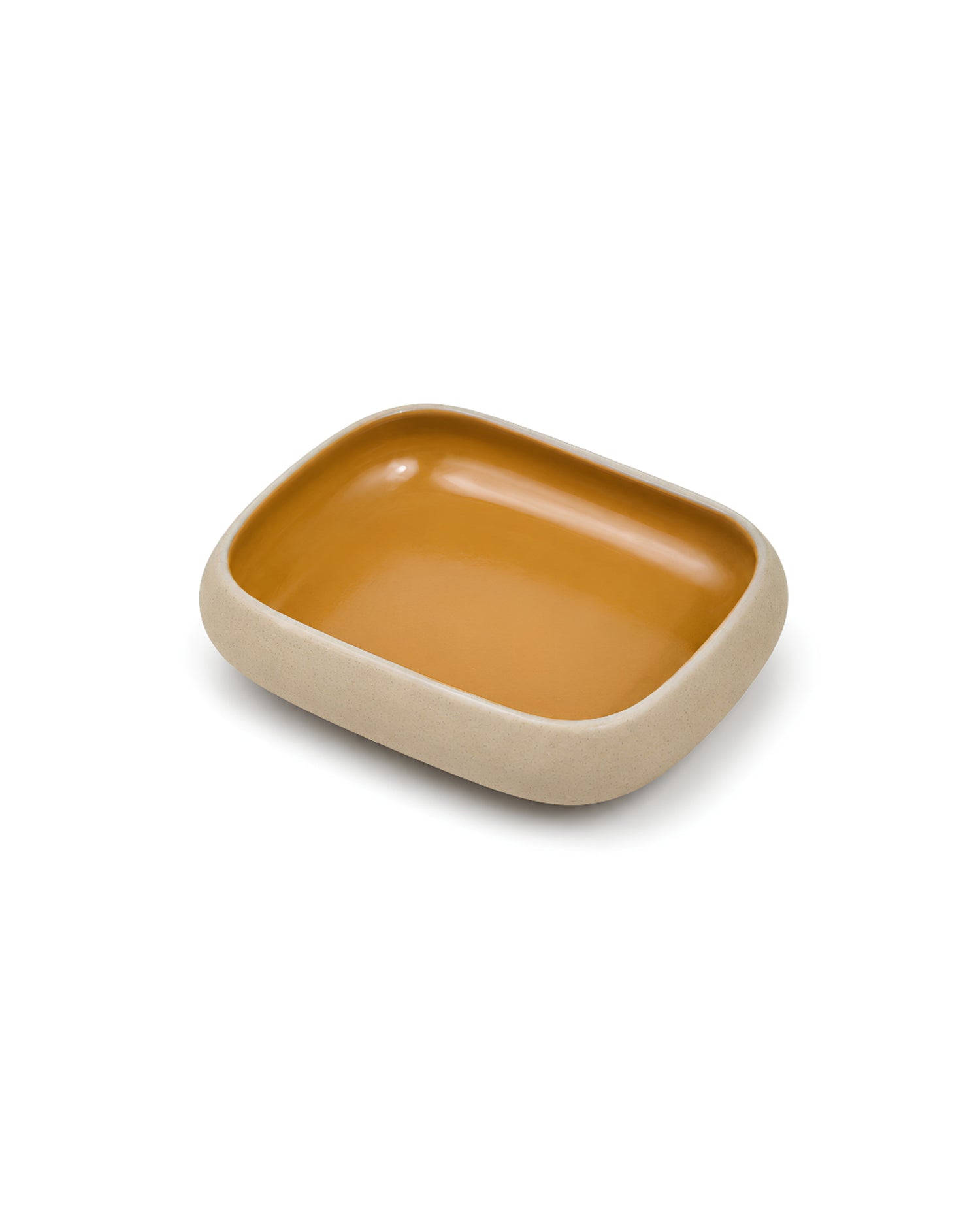 Earthen Soul Recta Set | 3 Rectangle Bowls | Earth Porcelain