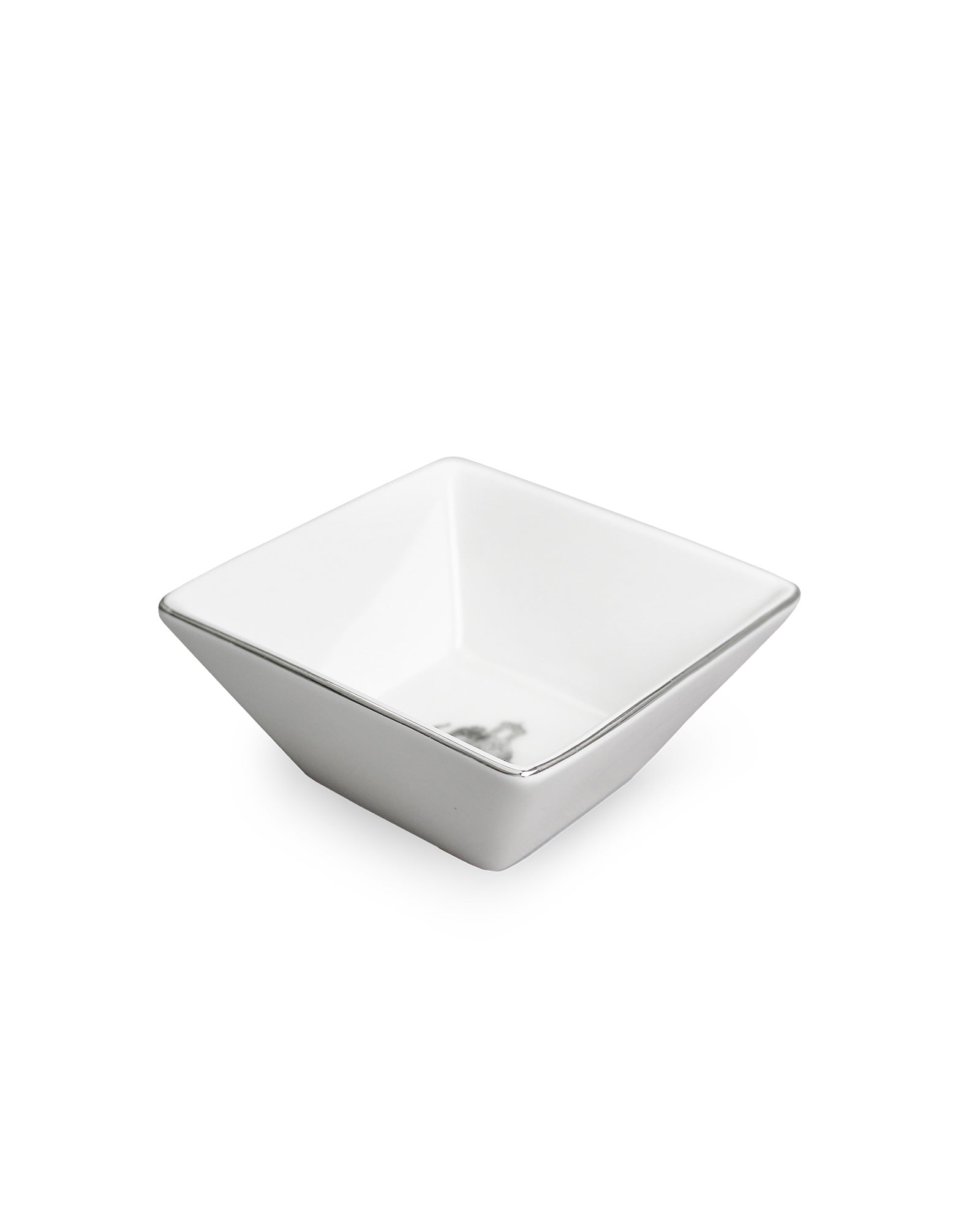 Platnium || Vola Gaj Exquisite Edge Bowls – Set of 6 | Porcelain Bowls with Elephant Motif | Lead-Free | 100% Food Safe
