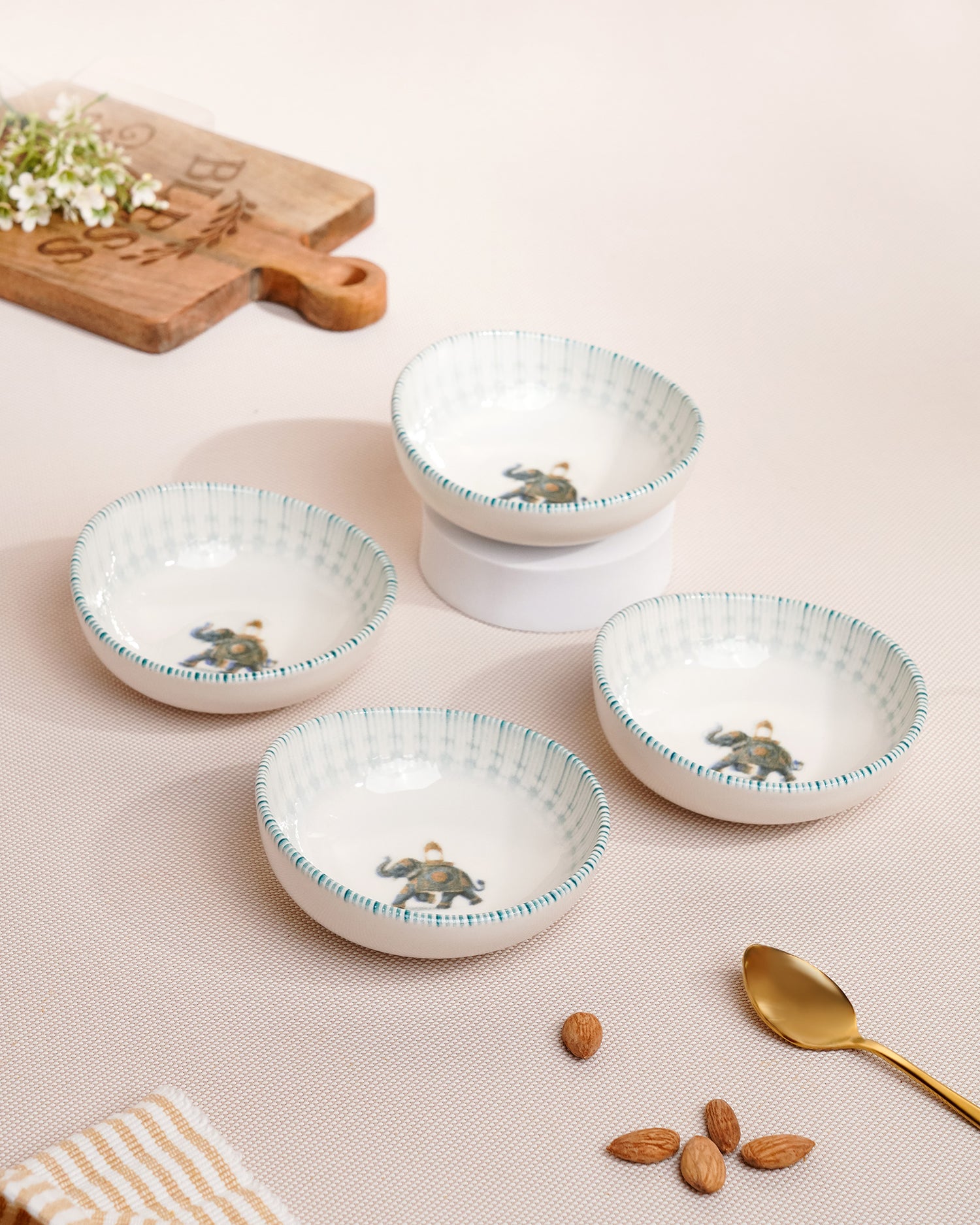 Savannah / Set of 4 || Pixel Collection Coupe Bowl_12cm