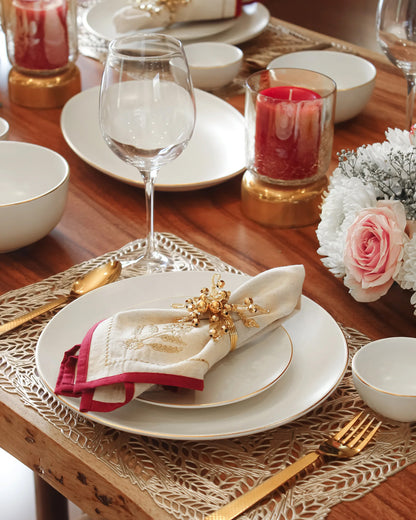 Ivory || Bloom Dinner Set (23pcs)