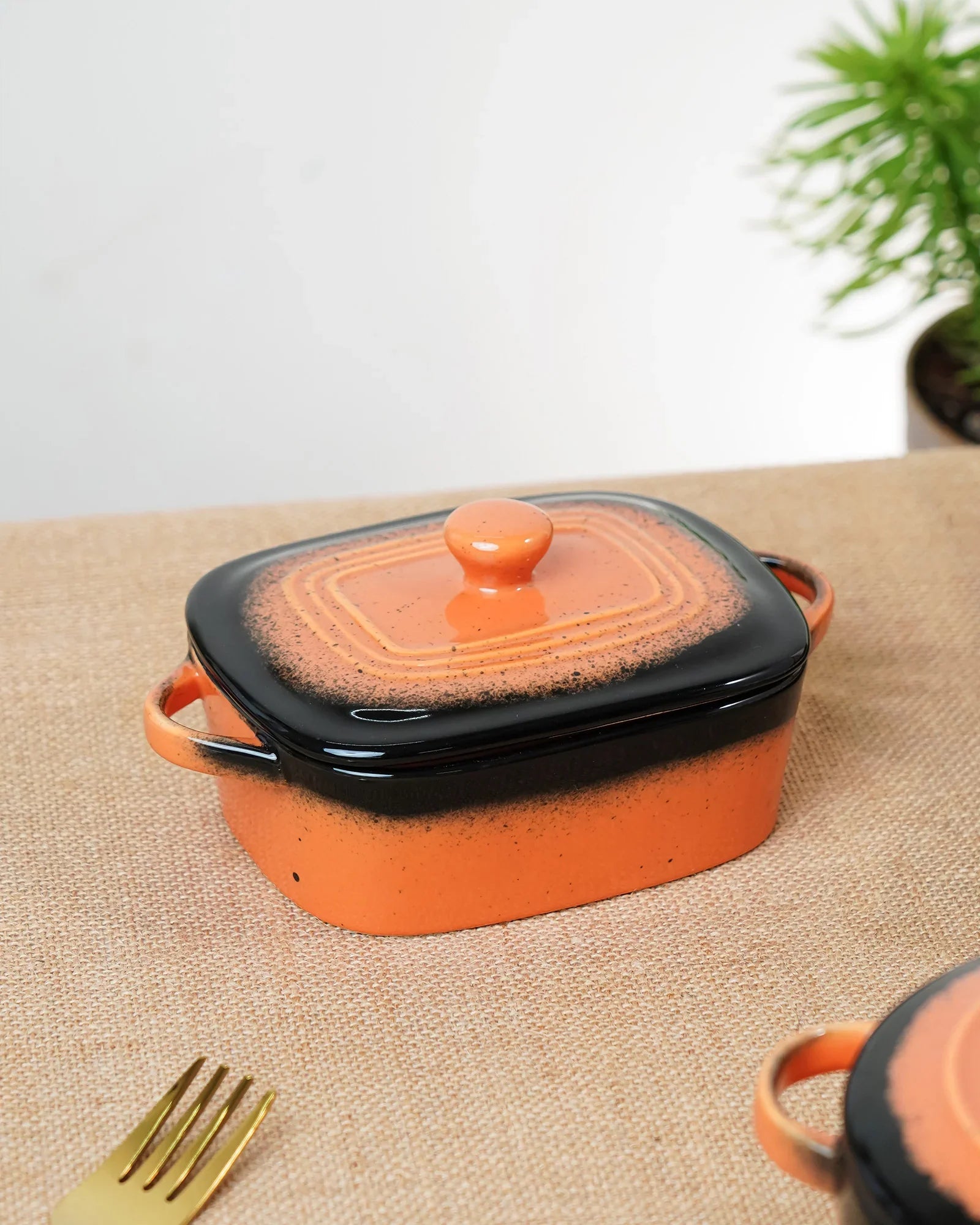 Prisma Fine Porcelain Rectangle Casserole – 14 cm | 400 ml Oven-to-Table Dish - Vola Global