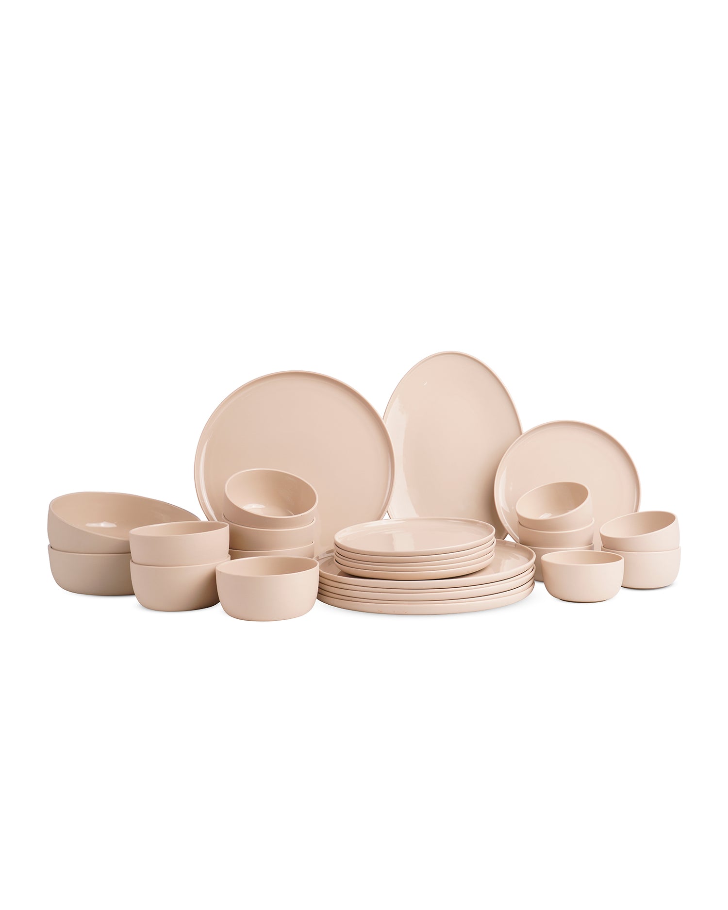 Seina 27 Pcs Fine Porcelain Dinner Set | Luxury Dinnerware Collection - Vola Global