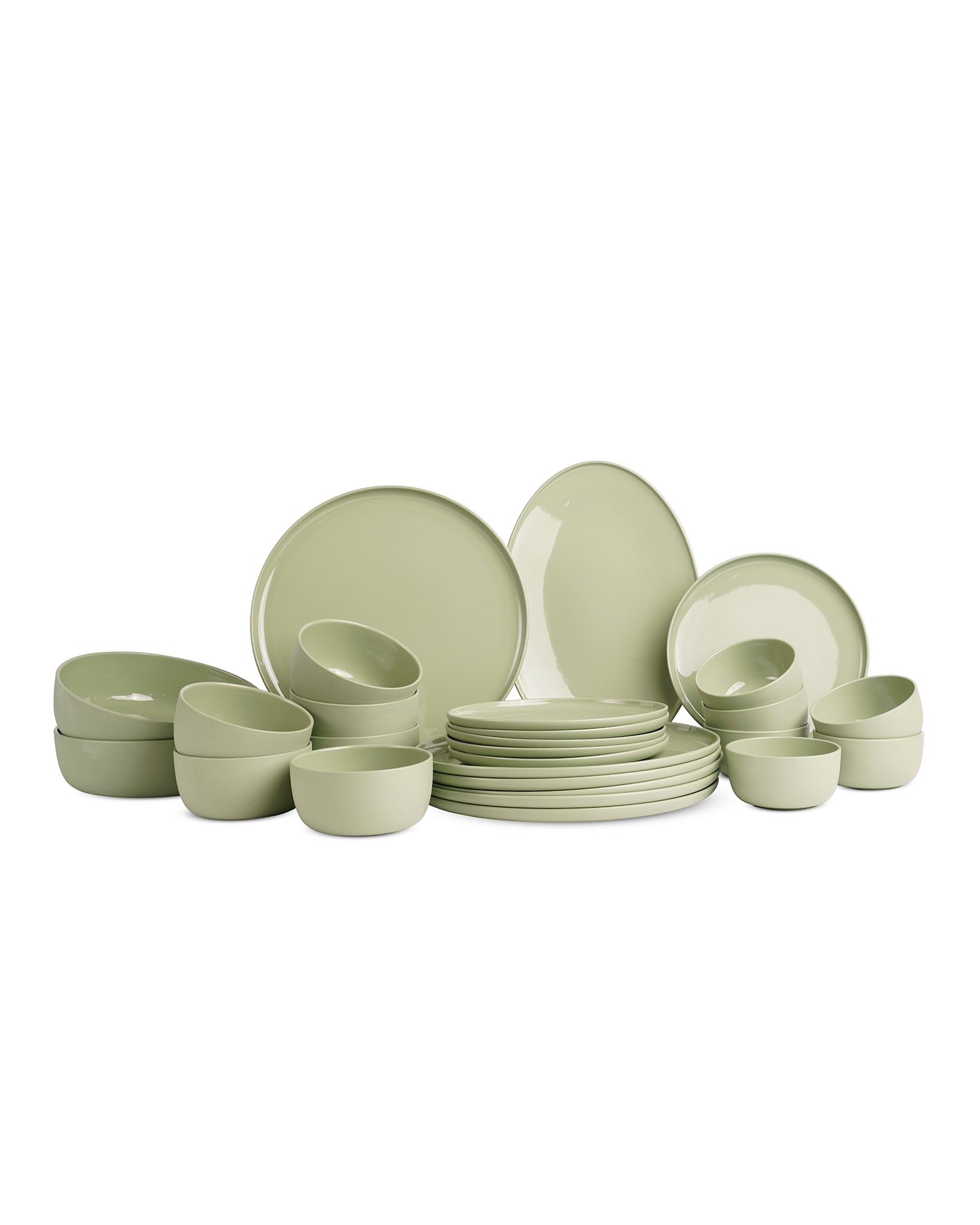 Seina 27 Pcs Fine Porcelain Dinner Set | Luxury Dinnerware Collection - Vola Global