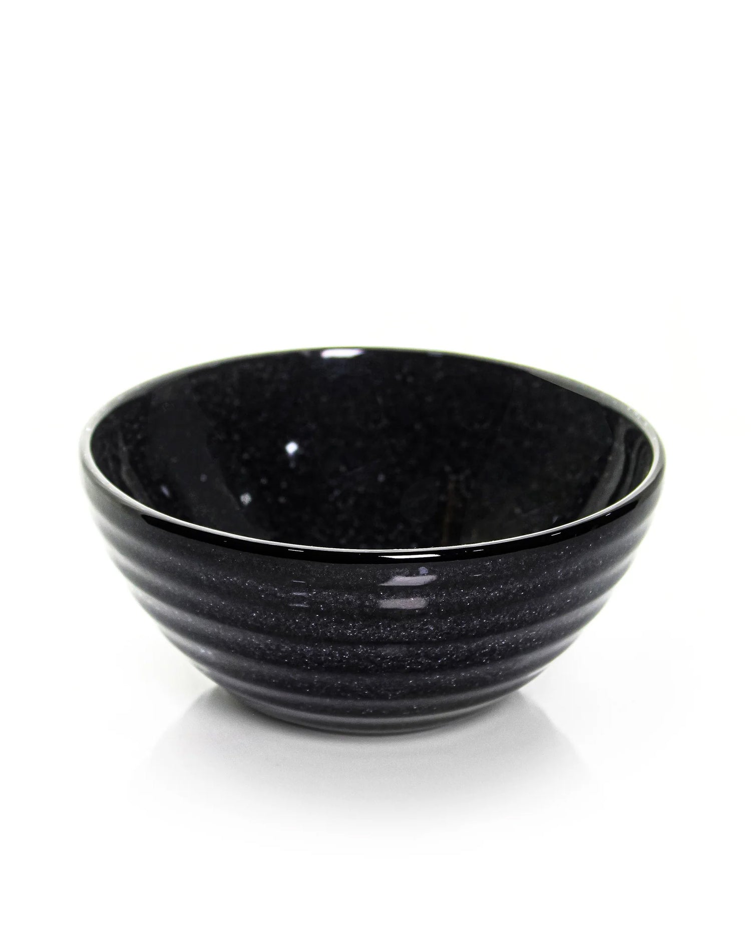 Charcoal black || Organic big bowl - Set of 2