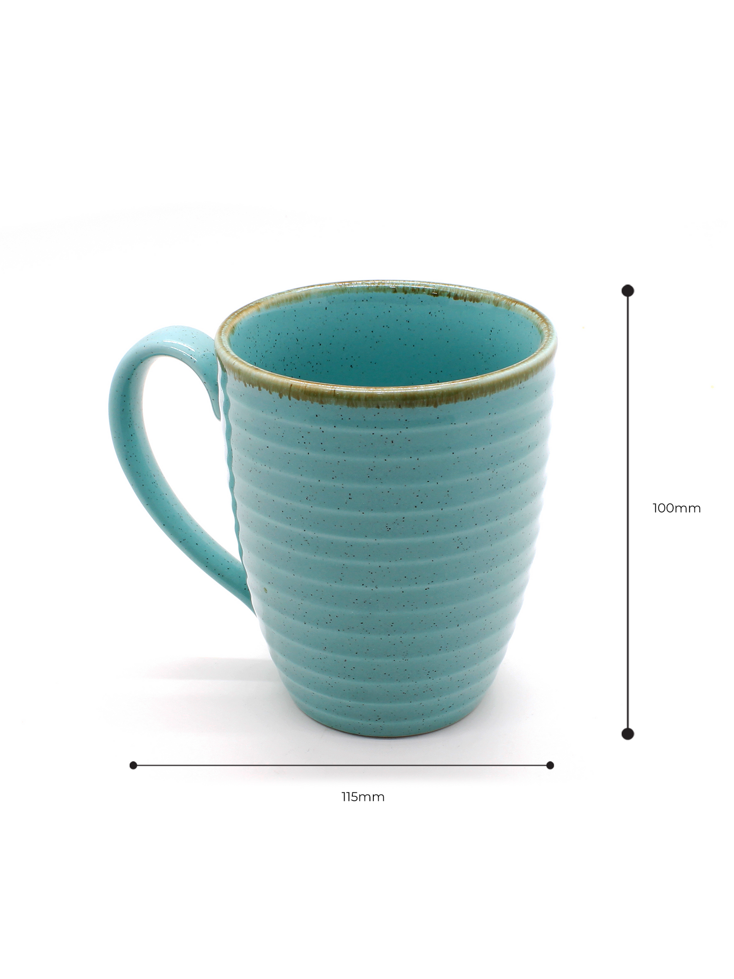 Organic Porcelain Coffee Mug | Natural Colors