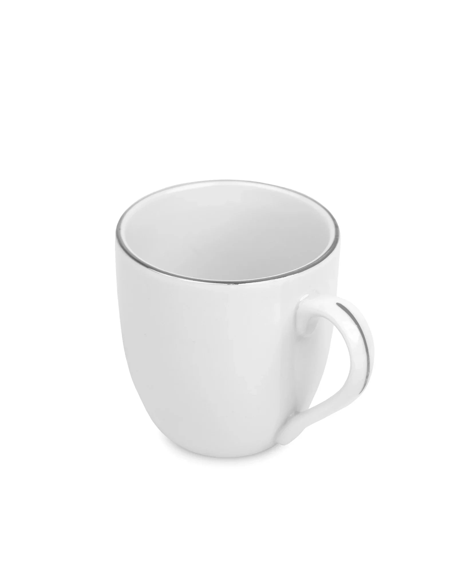 Pristine Mini Sip Fine Porcelain Cup Set of 6 – 110 ml Cups for Espresso, Tasting &amp; Gifting - Vola Global