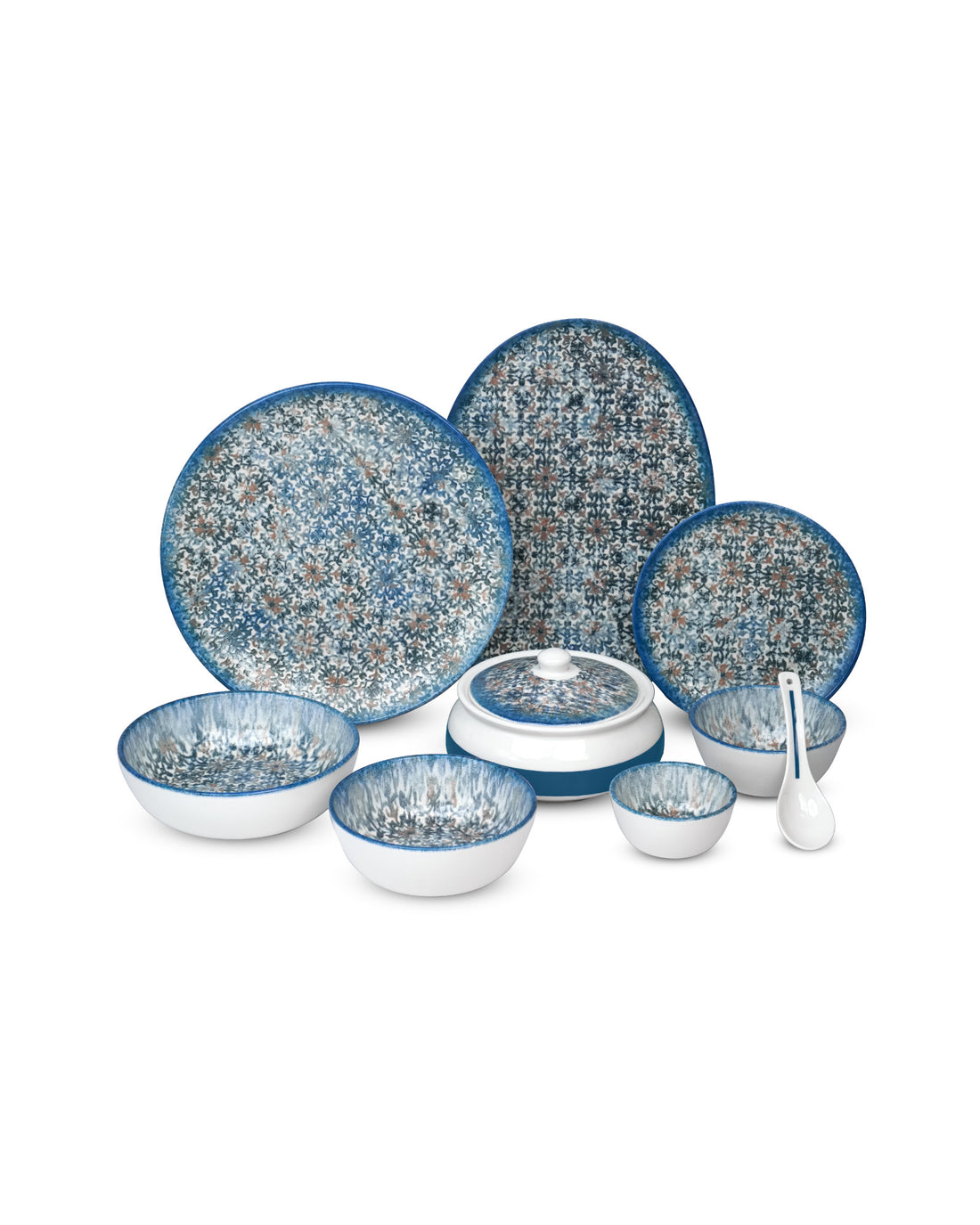 35 Pcs || Pixel Collection Dinnerware - Marrakesh
