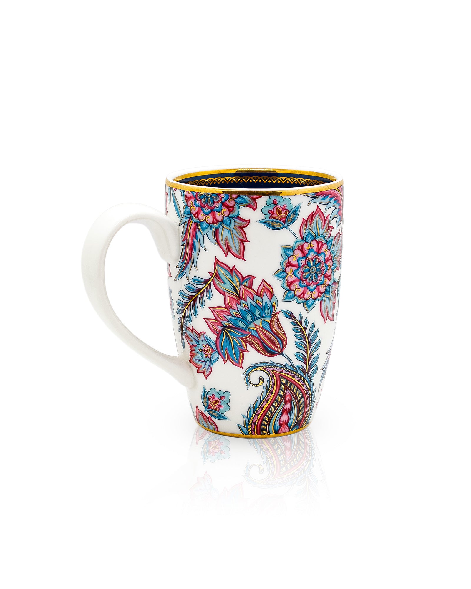 Paisley || Magnus Royal Coffee Mug | Elegant Porcelain