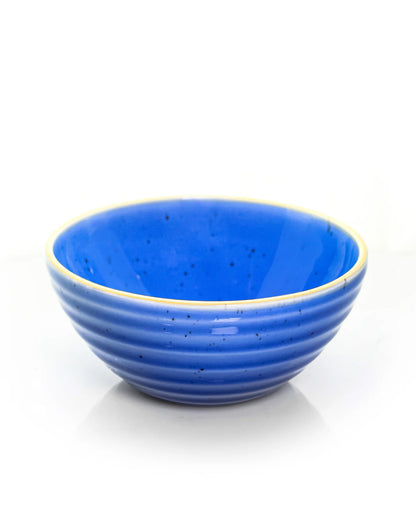 Crystal blue || Organic big bowl - Set of 2