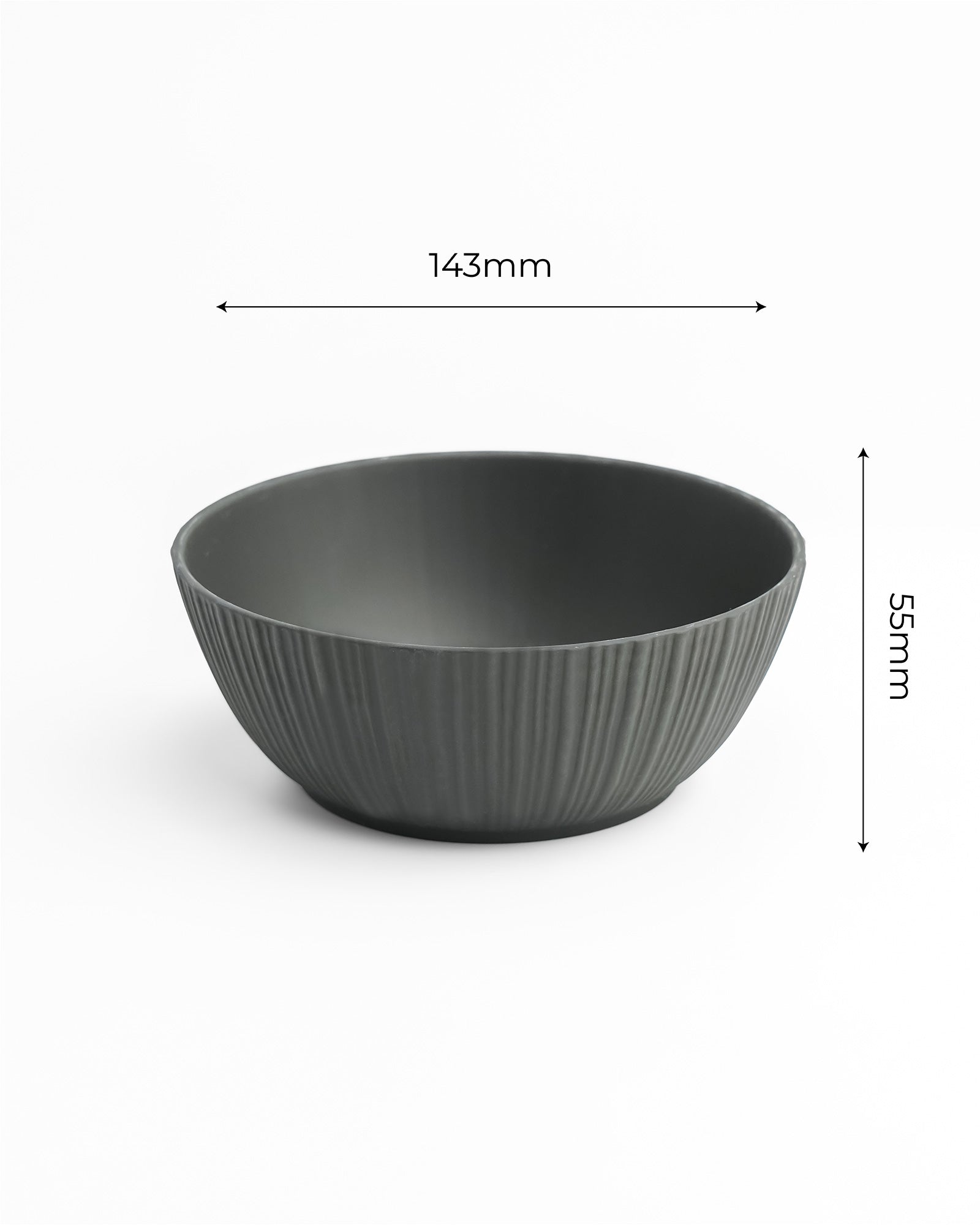 Vogue Porcelain Set | 4 Conical Mugs &amp; 2 Coupe Bowls