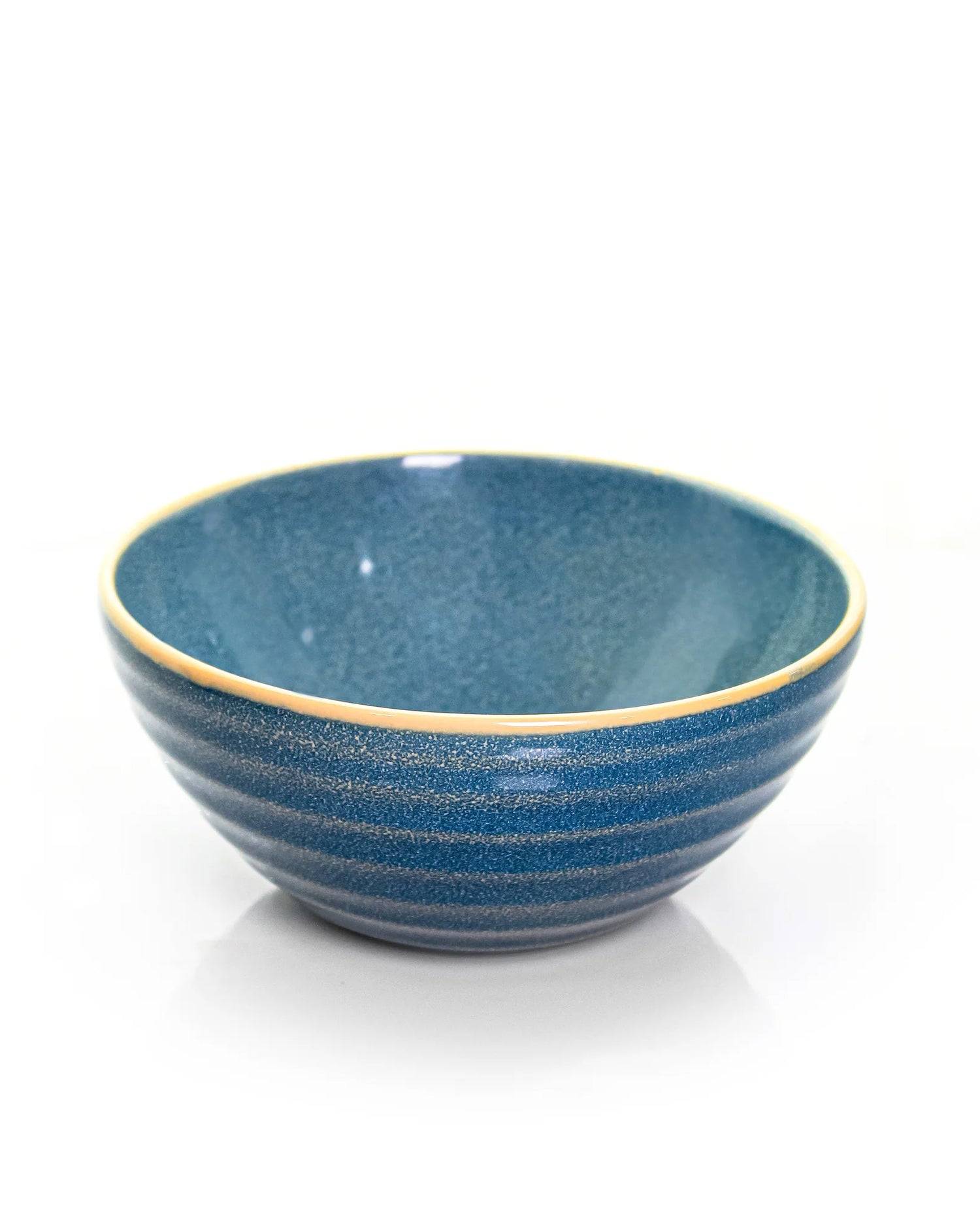 Medium teal || Organic big bowl - Set of 2