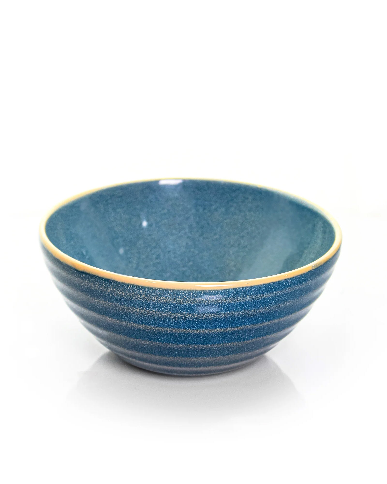 Medium teal || Organic big bowl - Set of 2
