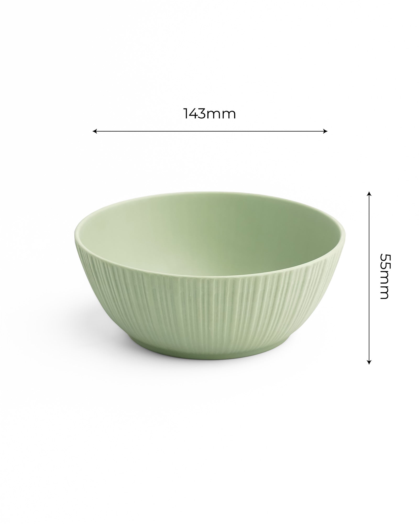 Vogue Porcelain Set | 4 Conical Mugs &amp; 2 Coupe Bowls