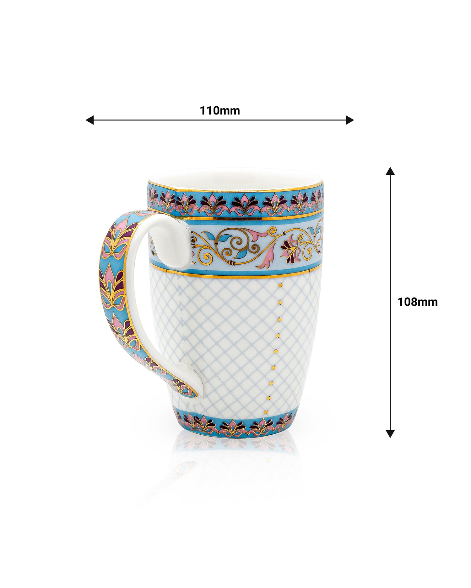 Melamine || Magnus Royal Coffee Mug | Elegant Porcelain