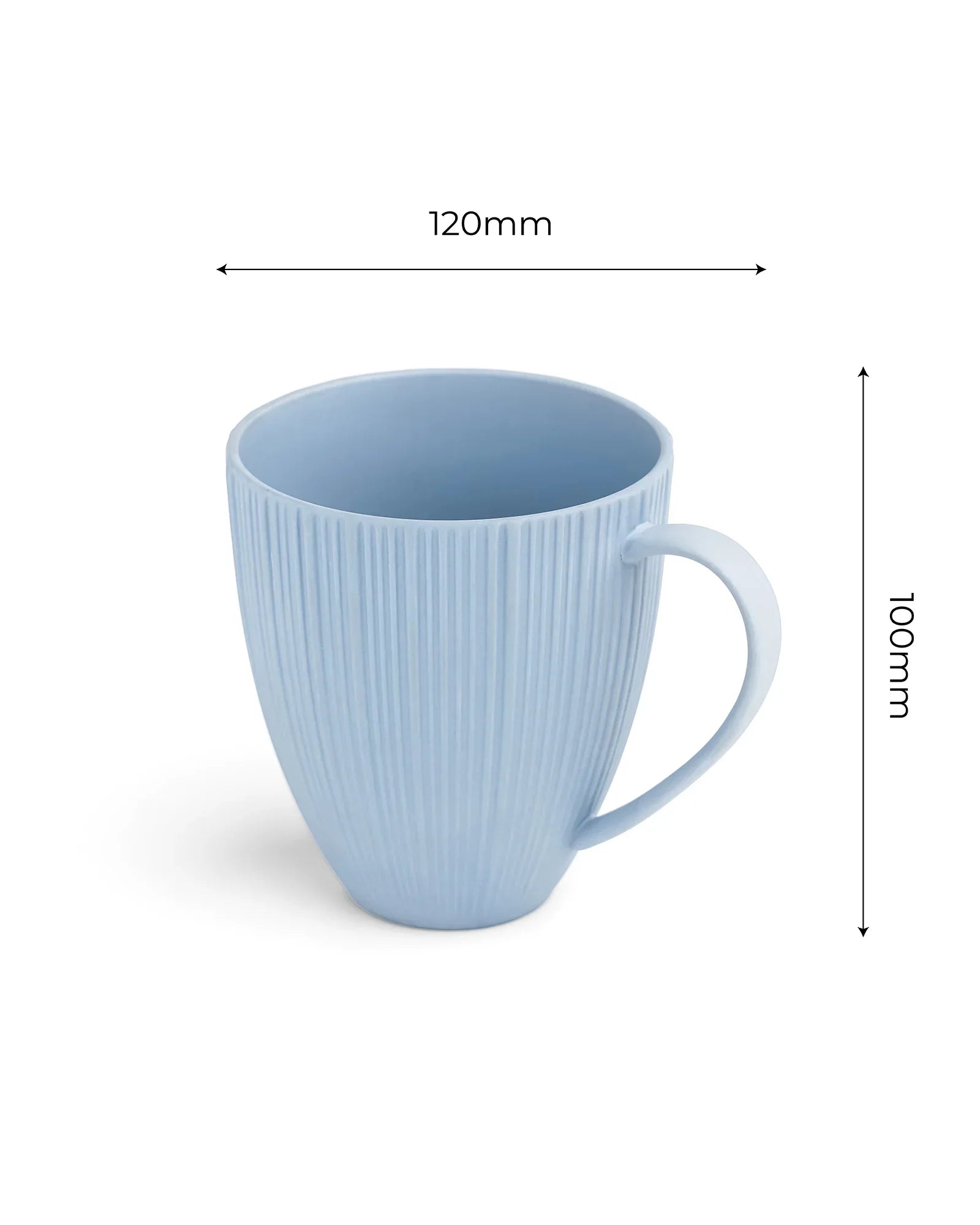 Vogue Diamond Fine Porcelain Mug Set of 2 – Faceted Mugs for Stylish Tea &amp; Coffee - Vola Global