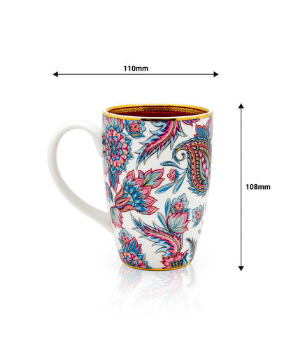 Paisley || Magnus Royal Coffee Mug | Elegant Porcelain