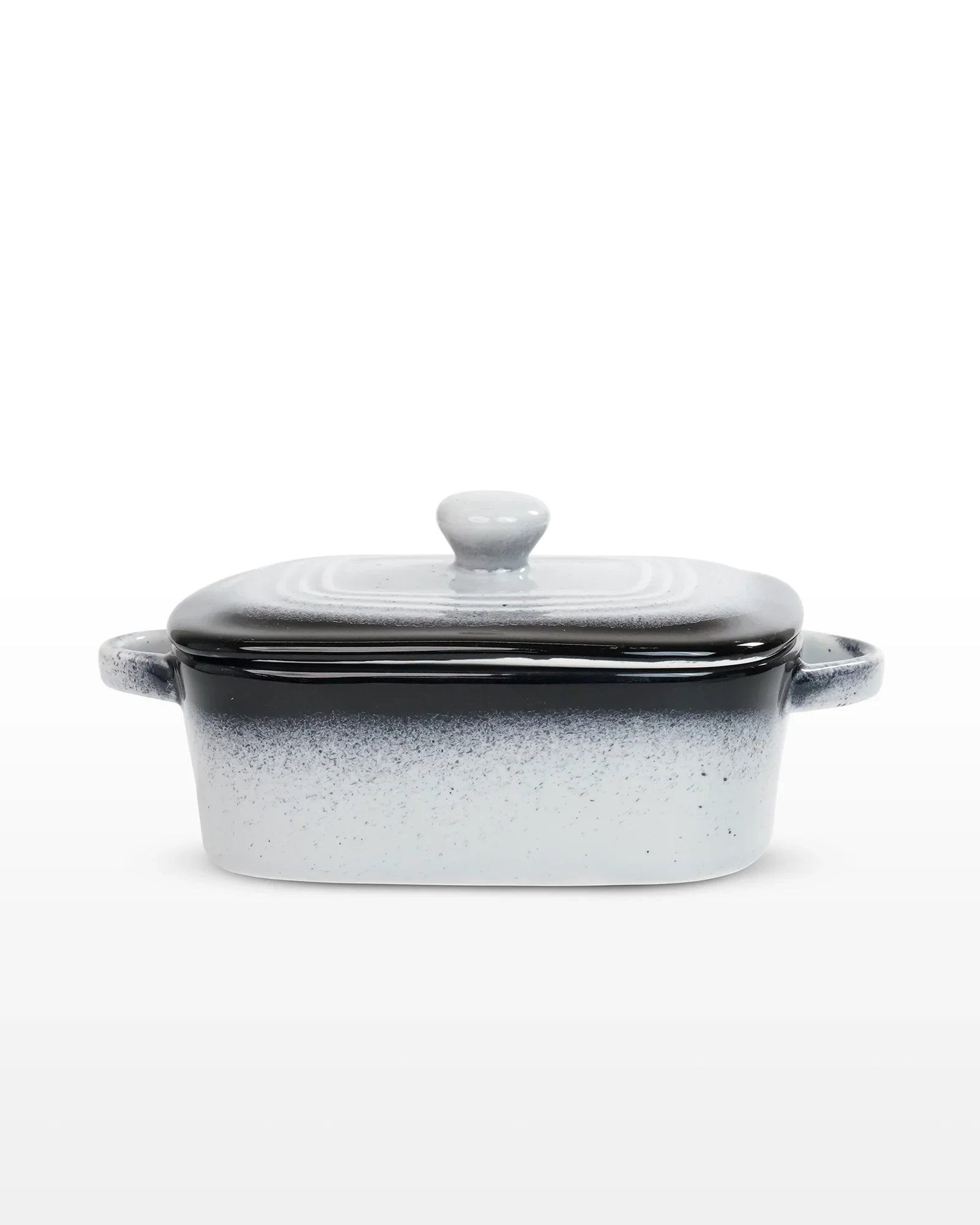 Prisma Fine Porcelain Rectangle Casserole – 14 cm | 400 ml Oven-to-Table Dish - Vola Global
