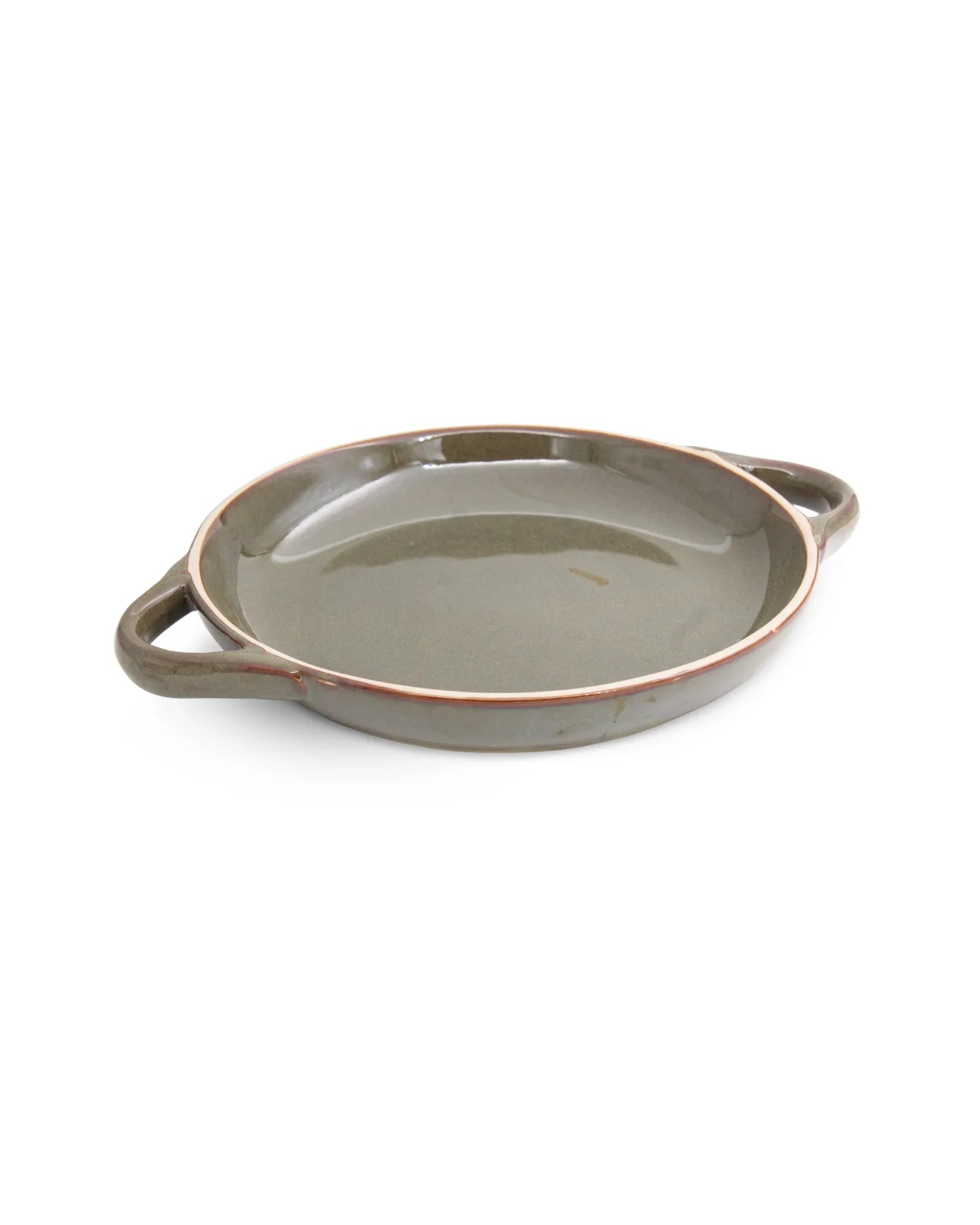 Scoria Pattern Stoneware Dish – Textured Serveware for Snacks &amp; Starters - Vola Global