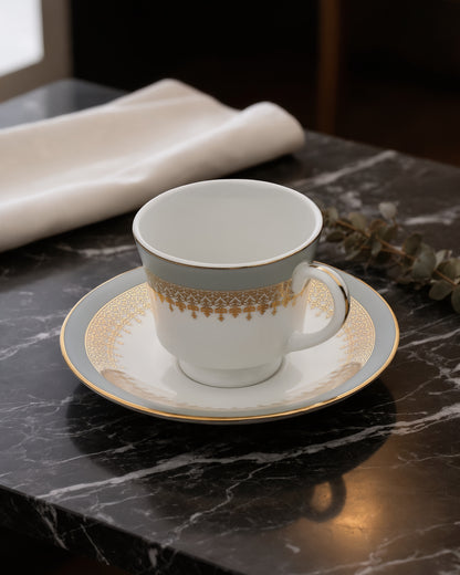 Shalimar Fine Porcelain Cup &amp; Saucer Set